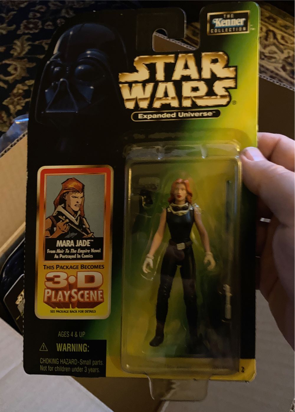 Mara Jade - Hasbro (Star Wars: Heir to the Empire) action figure collectible [Barcode 076281698915] - Main Image 4