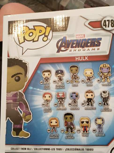 HULK 478  action figure collectible [Barcode 889698397438] - Main Image 2