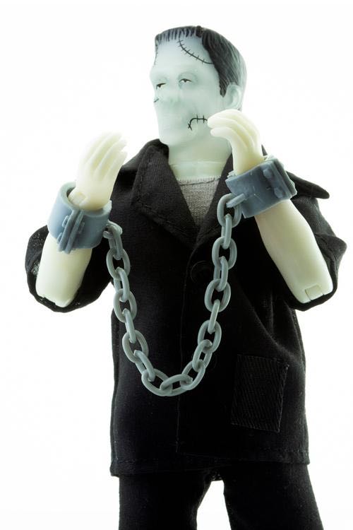 MEGO Frankenstein (Glow In The Dark) - MEGO Corp. (Universal Monsters) action figure collectible [Barcode 852404008997] - Main Image 4