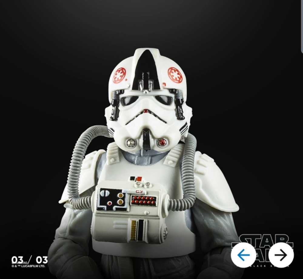 AT-AT Driver - Disney / Hasbro (Black Series 6” ESB 2020: 40th Anniversary) action figure collectible [Barcode 5010993660582] - Main Image 3