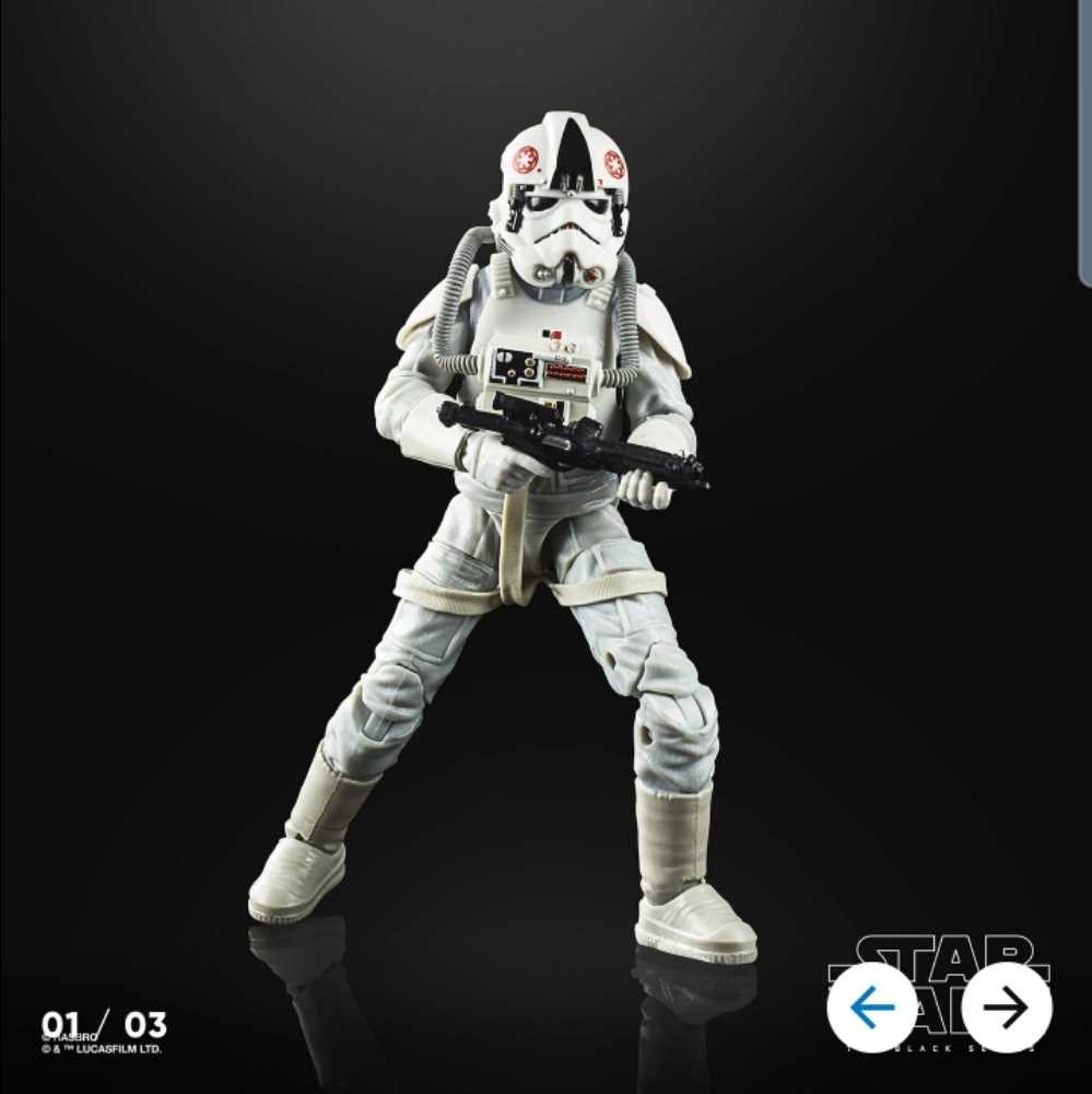 AT-AT Driver - Disney / Hasbro (Black Series 6” ESB 2020: 40th Anniversary) action figure collectible [Barcode 5010993660582] - Main Image 4