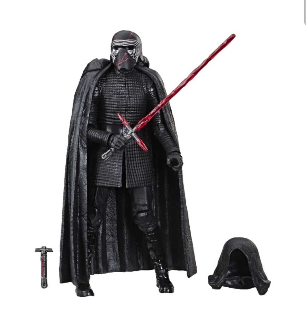 Star Wars: White Box: Supreme Leader Kylo Ren (1st Edition White Box) - Hasbro (Star Wars: Black Series: 6”) action figure collectible [Barcode 630509896509] - Main Image 3