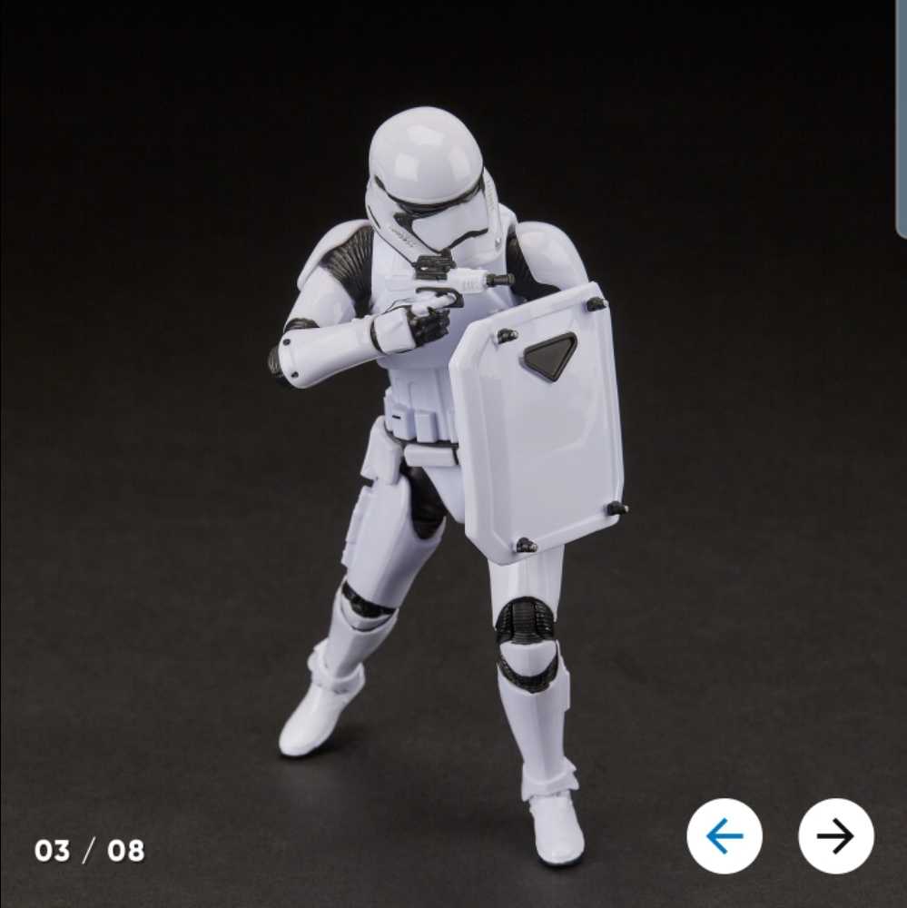 Red - #97 First Order Stormtrooper - Hasbro (Star Wars - Black Series) action figure collectible [Barcode 630509896561] - Main Image 3