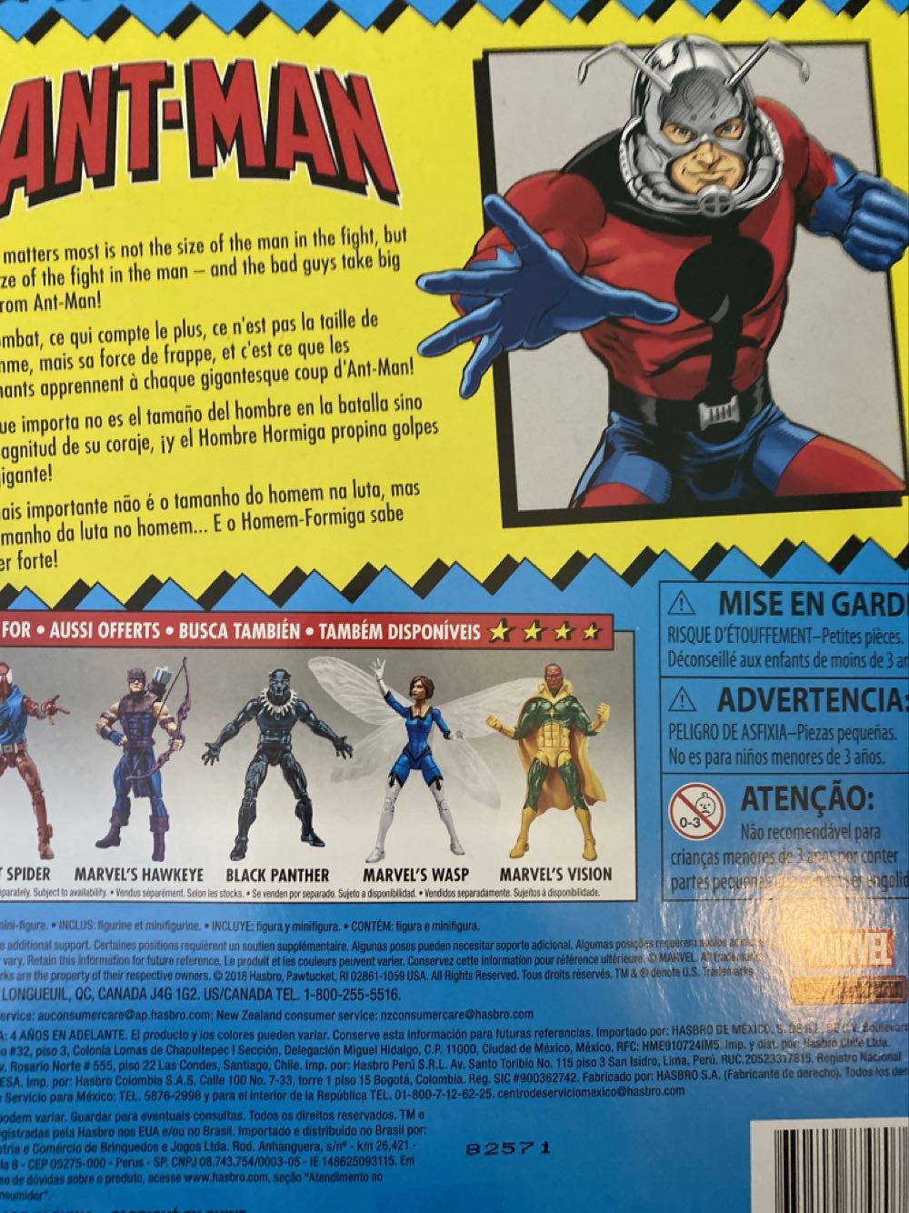 Ant-Man - Hasbro (Marvel Legends Retro) action figure collectible [Barcode 630509774807] - Main Image 2