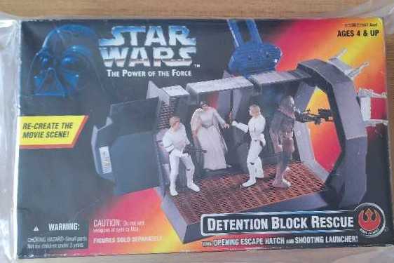 Detention Block Rescue - Hasbro (Star Wars: Episode IV - A New Hope) action figure collectible [Barcode 076281275987] - Main Image 4