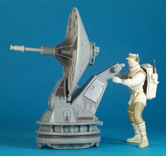 Hoth Rebel Soldier w/ Anti-Vehicle Laser Cannon - Hasbro (Star Wars: Episode V - The Empire Strikes Back) action figure collectible [Barcode 076281697444] - Main Image 4