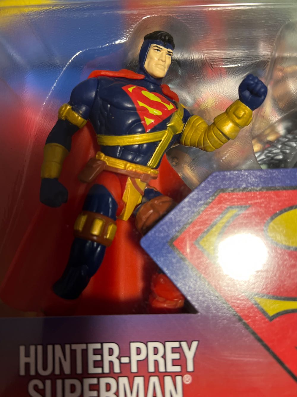 Superman: Hunter Pro Superman Doomsday - Hasbo / Kenner (Hunter Prey Superman vs Doomsday) action figure collectible [Barcode 076281629117] - Main Image 3