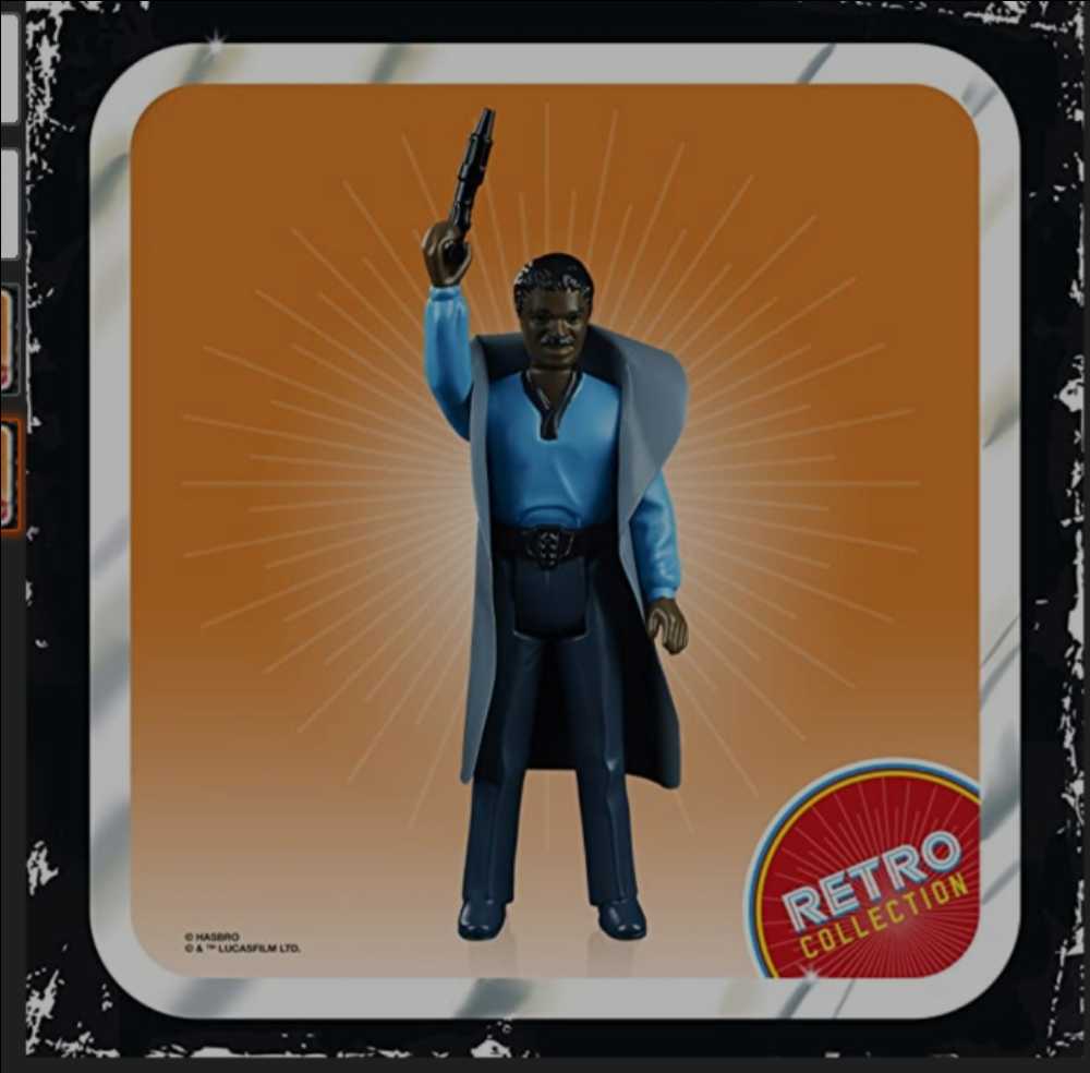 Retro Lando Calrissian - Hasbro (Star Wars) action figure collectible [Barcode 5010993687121] - Main Image 4