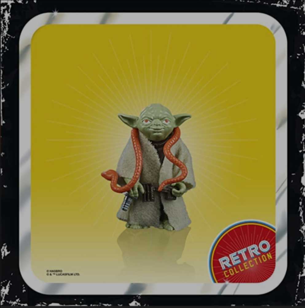 Retro Yoda - Hasbro (Star Wars - The Empire Strikes Back) action figure collectible [Barcode 5010993687091] - Main Image 4