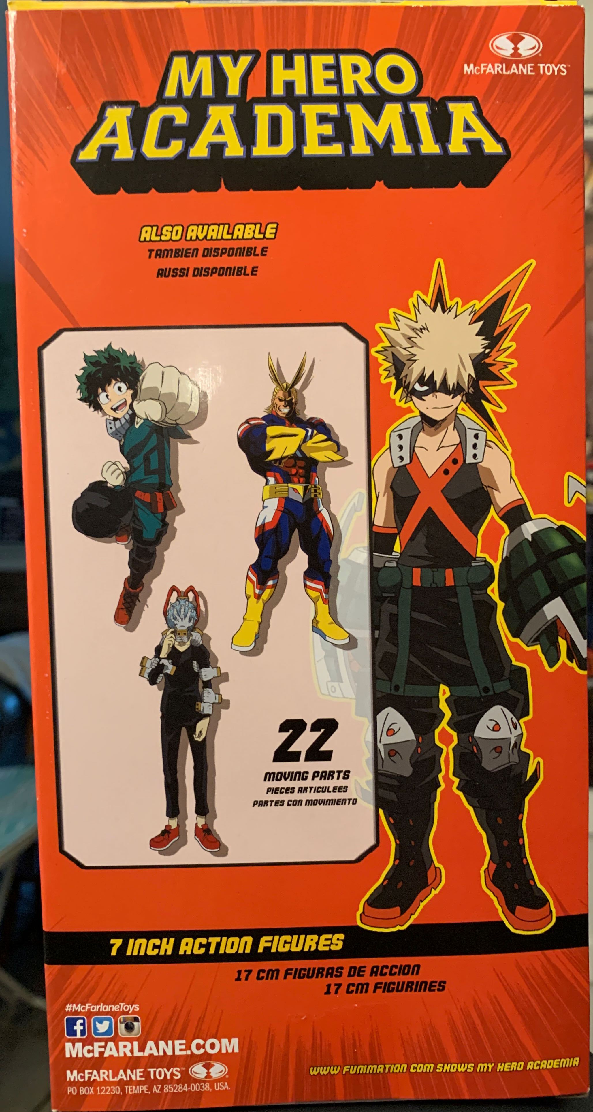 My Hero Academia : Katsuki Bakugo - McFarlane Toys (My Hero Academia) action figure collectible [Barcode 787926108125] - Main Image 2