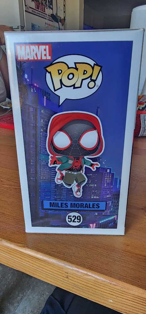 Miles Morales - Funko Pop (Spider-Man - Into The Spider-Verse) action figure collectible [Barcode 889698430074] - Main Image 2
