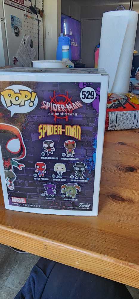 Miles Morales - Funko Pop (Spider-Man - Into The Spider-Verse) action figure collectible [Barcode 889698430074] - Main Image 3