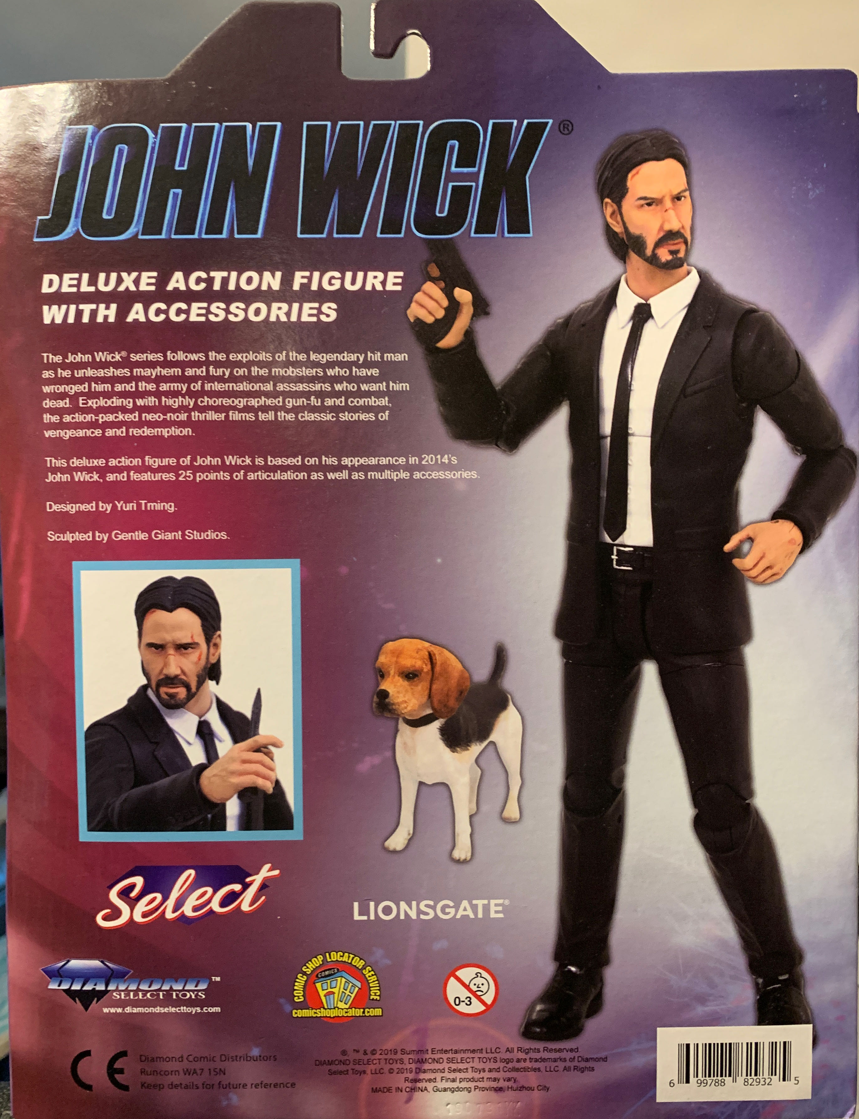 John Wick - Diamond Select (John Wick) action figure collectible [Barcode 699788829325] - Main Image 2