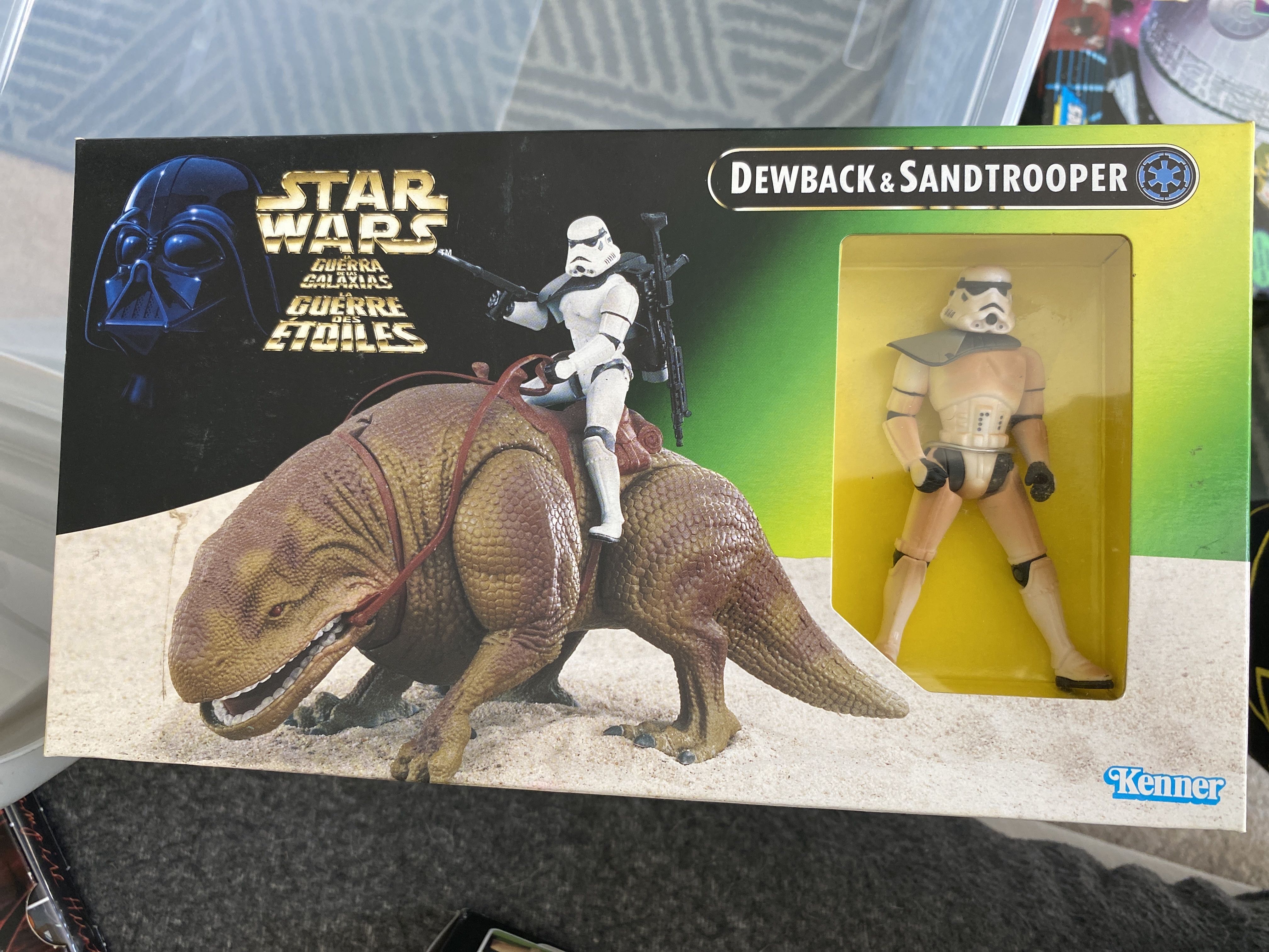 Dewback And Sandtrooper - Kenner (1. Star Wars) action figure collectible [Barcode 5023117383755] - Main Image 1