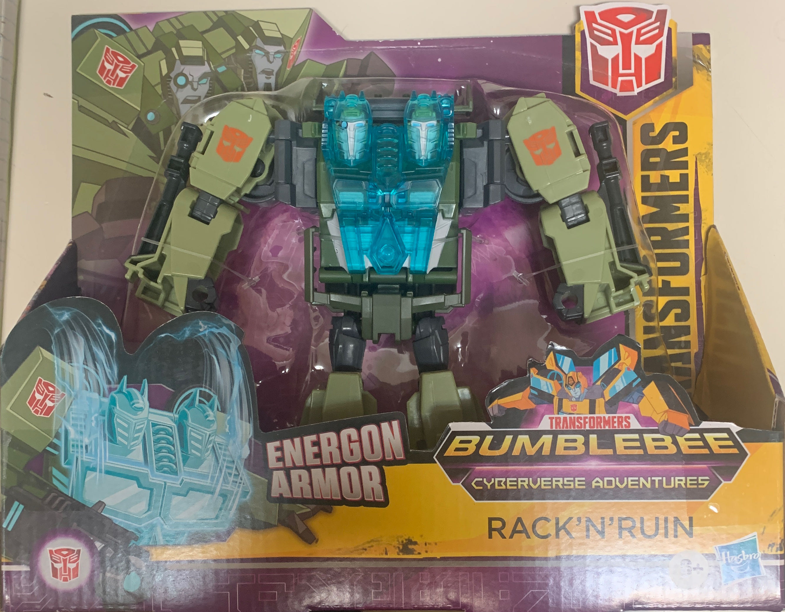 Bumblebee Cyberverse Adventures Rack ‘N ‘Ruin - Hasbro (Transformers: Bumblebee) action figure collectible [Barcode 630509893980] - Main Image 1