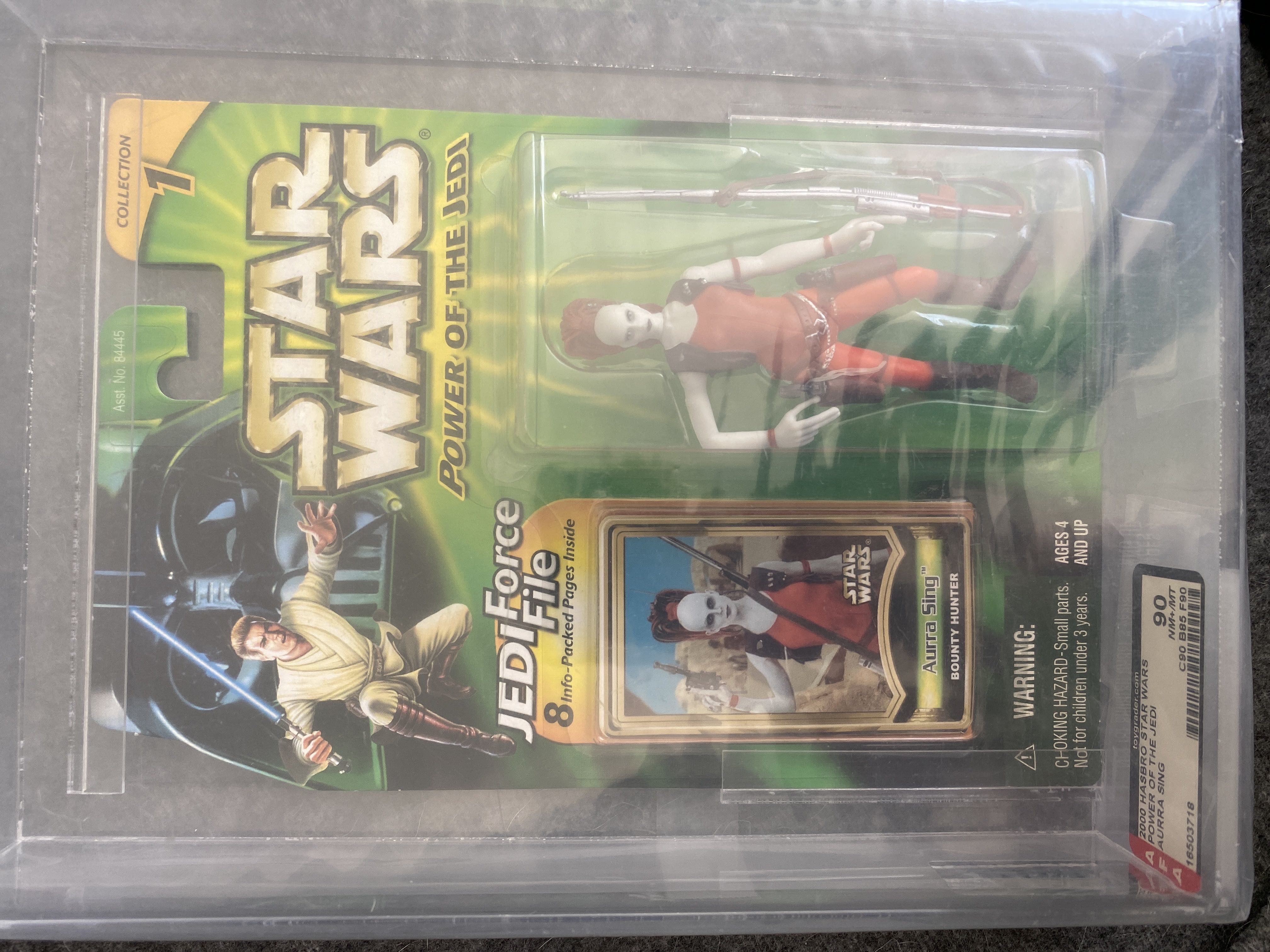 Aurra Sing (Bounty Hunter) - Hasbro (The Phantom Menace) action figure collectible [Barcode 076930845844] - Main Image 2