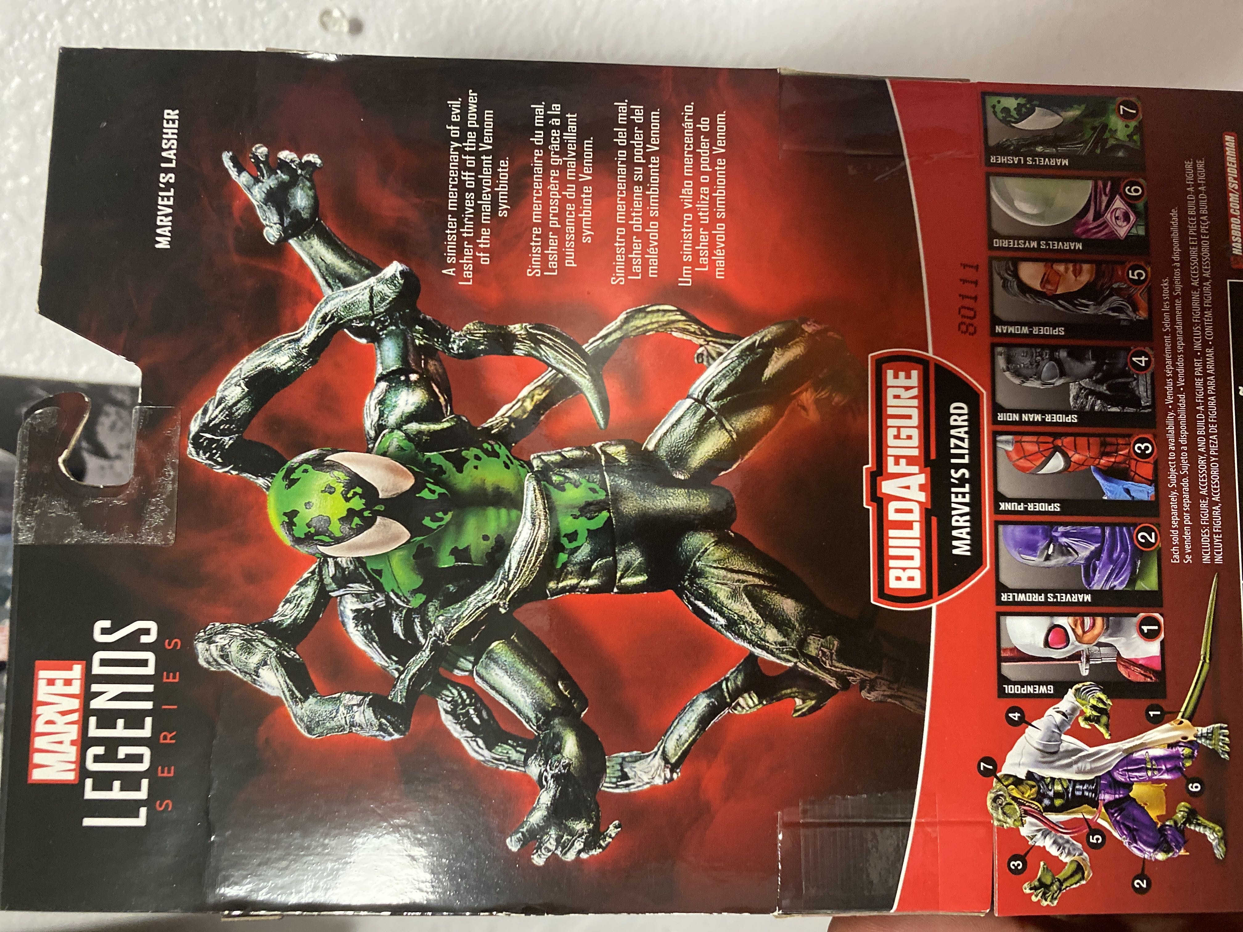 Lasher - Hasbro - Marvel Legends (Marvel Legends - Venom) action figure collectible - Main Image 2