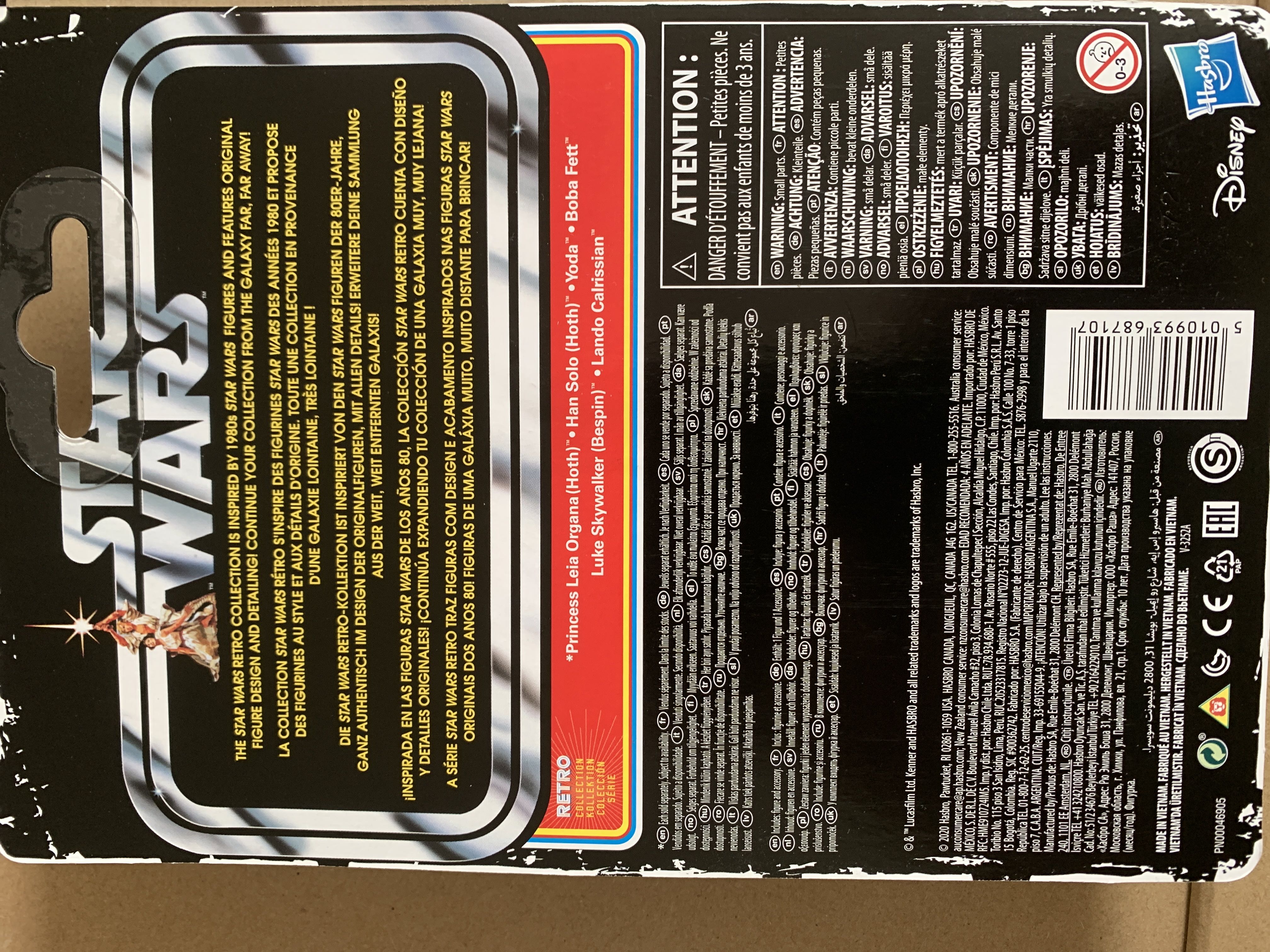 Boba Fett (Retro) - Disney/Hasbro (Empire Strikes Back) action figure collectible [Barcode 5010993687107] - Main Image 2