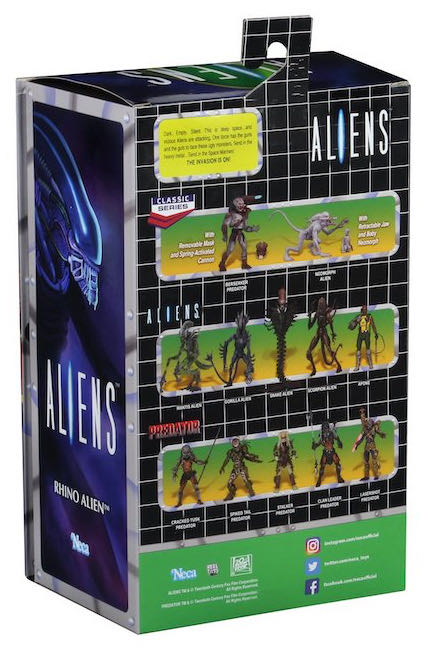 Aliens Rhino Alien - Neca (Aliens) action figure collectible [Barcode 634482516928] - Main Image 3