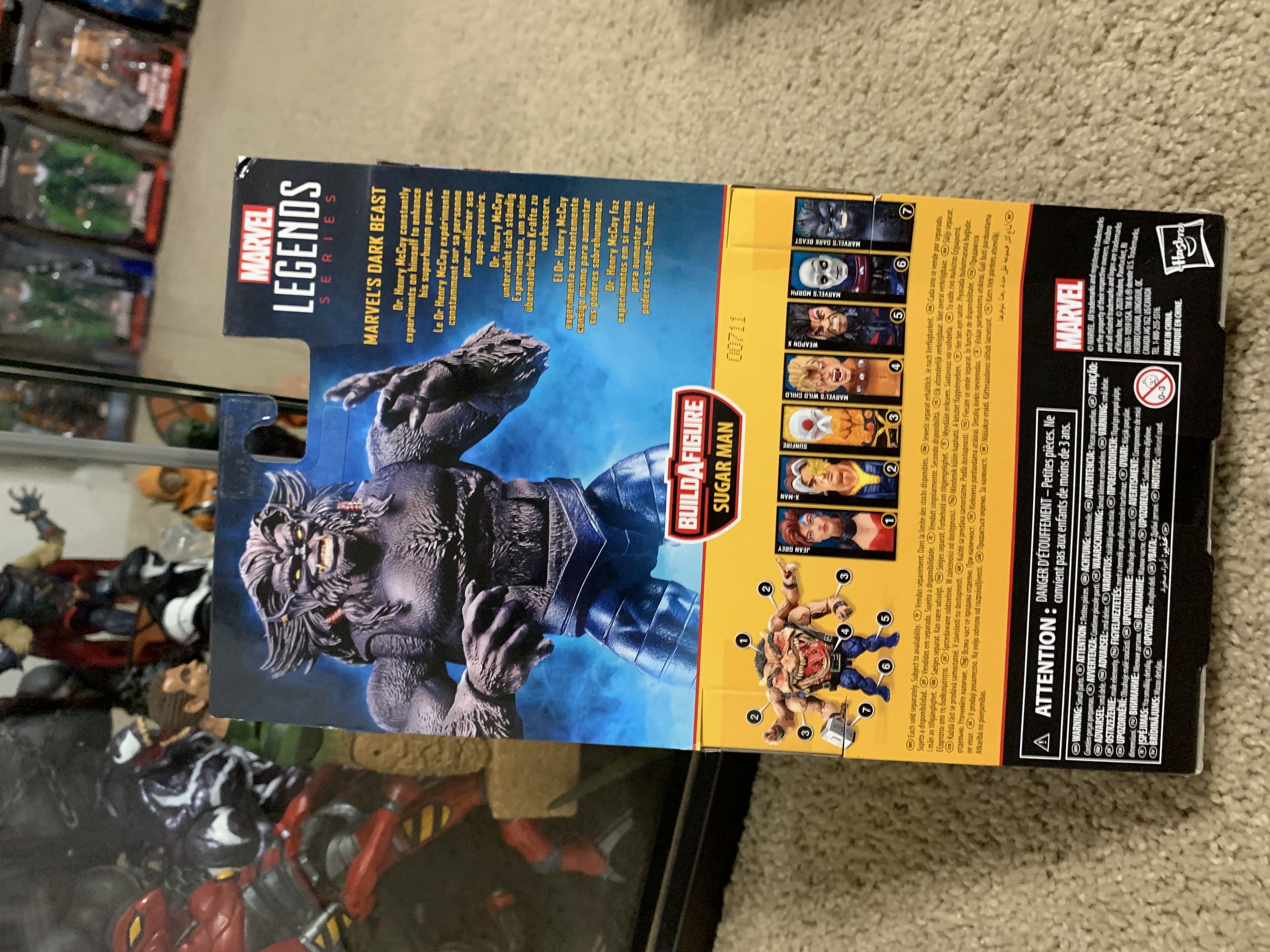 Dark Beast - Hasbro (Marvel Legends X-Men) action figure collectible [Barcode 5010993682294] - Main Image 2