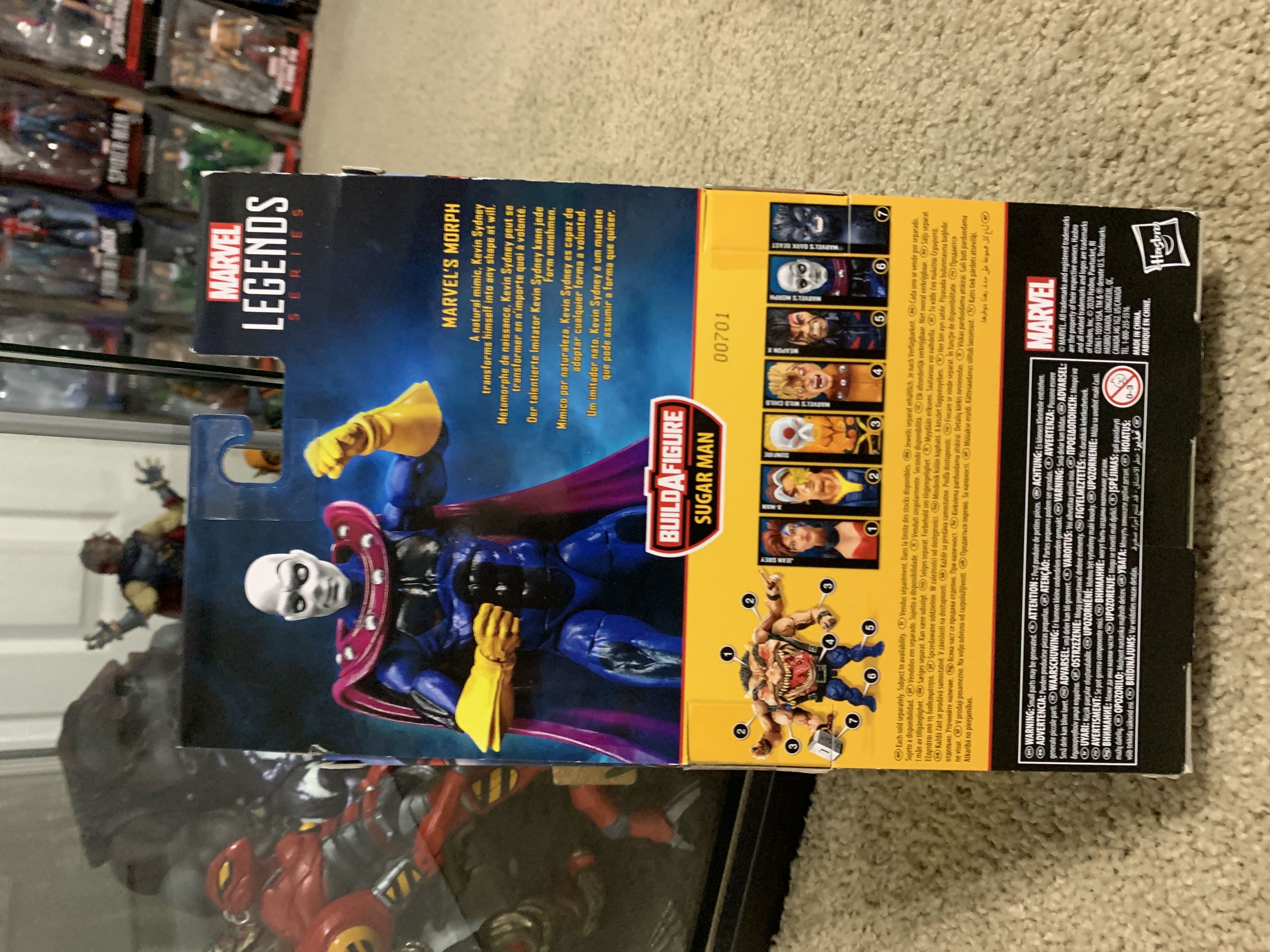 Marvel Legends Morph - Hasbro (Marvel Legends - Sugar Man) action figure collectible [Barcode 5010993682256] - Main Image 2