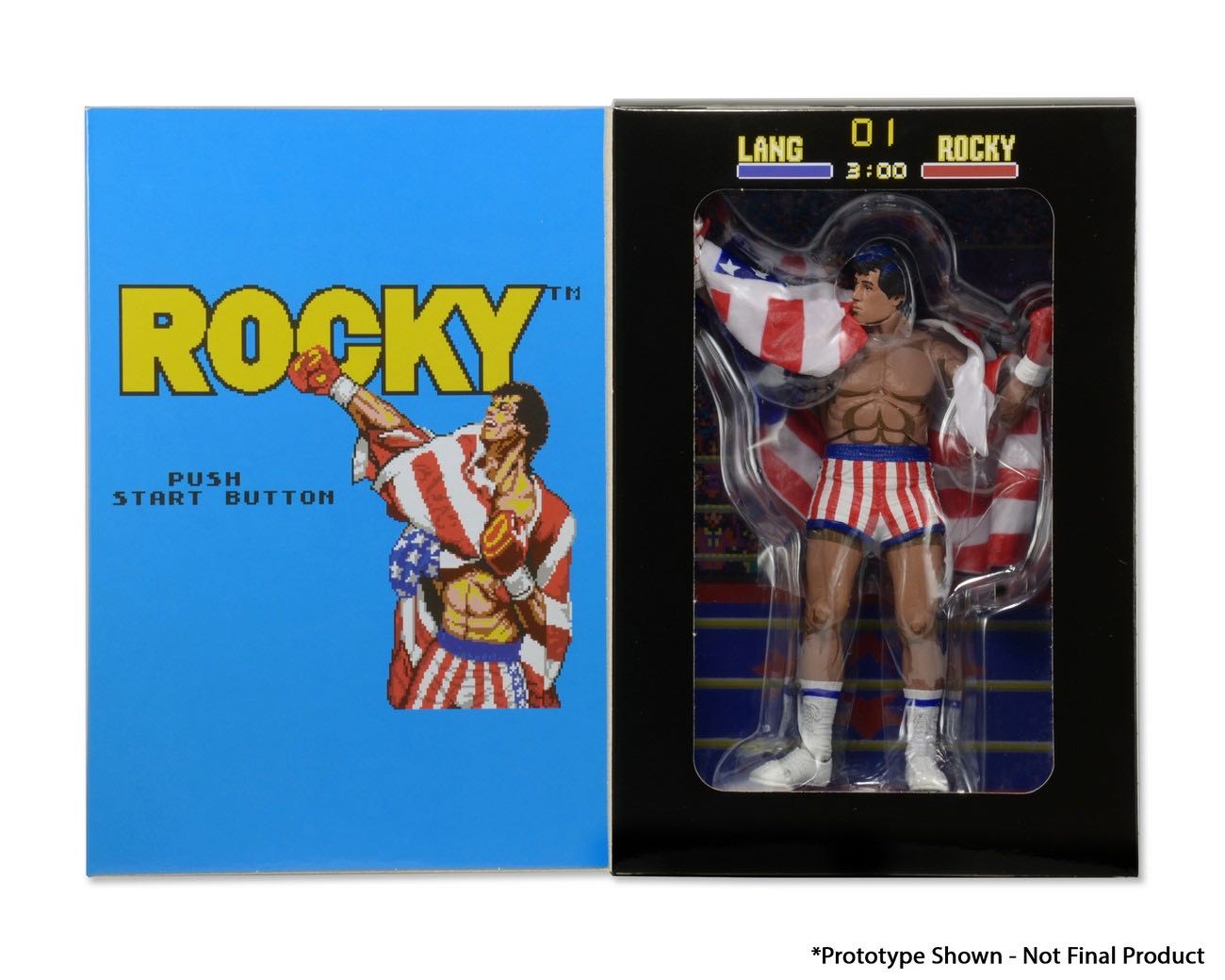Rocky Balboa - NECA Rocky (Classic Video Game Appearance) action figure collectible - Main Image 3