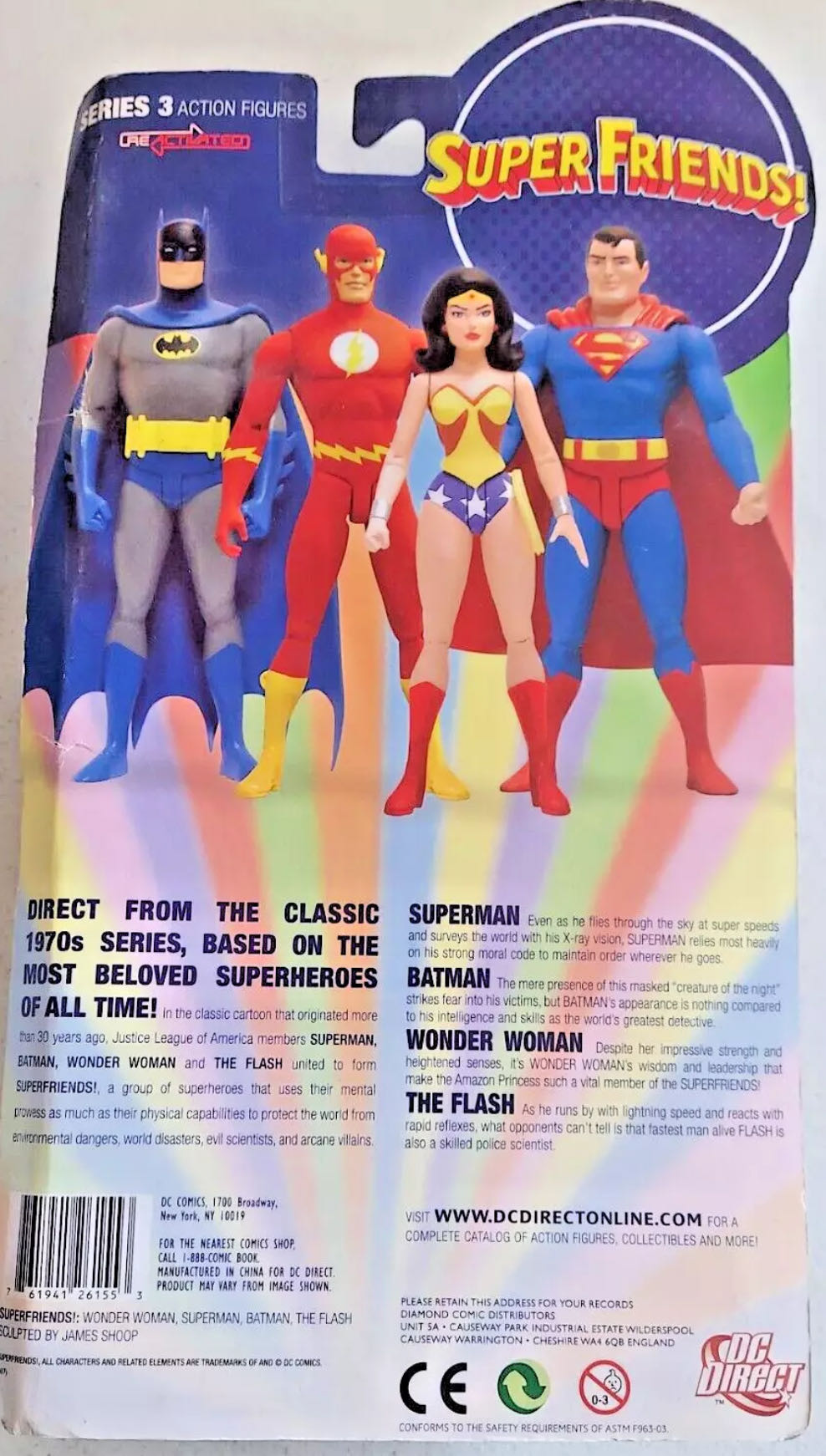 Superman™ - DC Direct (Super Friends! Reactivated) action figure collectible [Barcode 761941261553] - Main Image 4