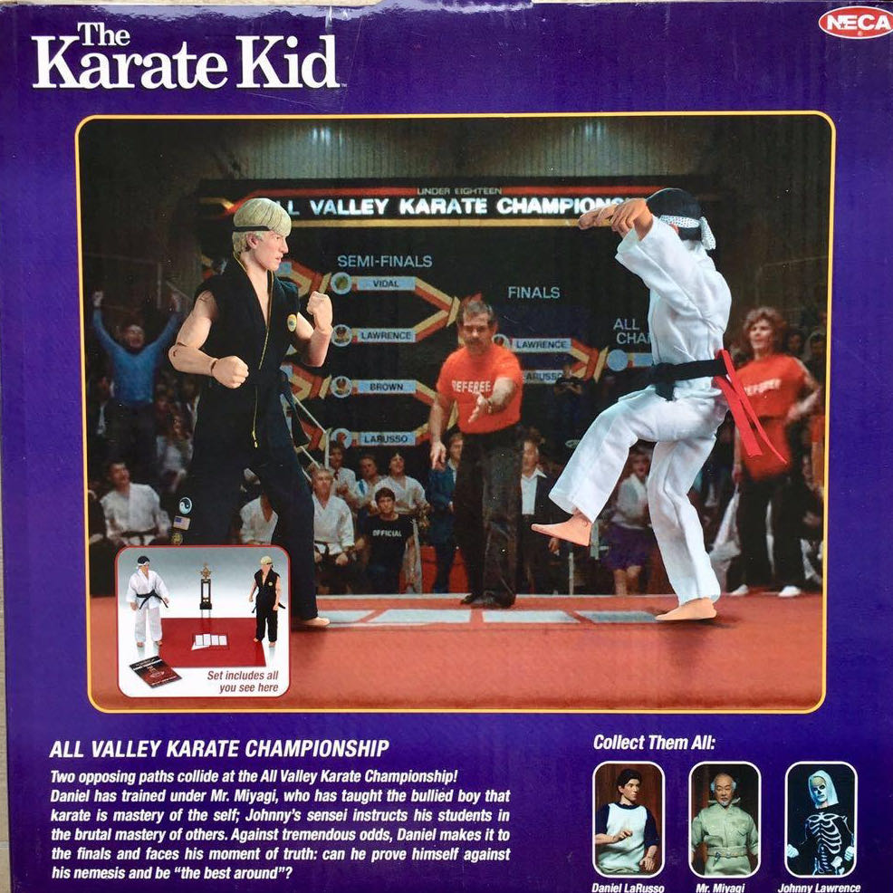 Johnny Lawrence vs. Daniel Larusso - NECA The Karate Kid (The Karate Kid) action figure collectible - Main Image 4