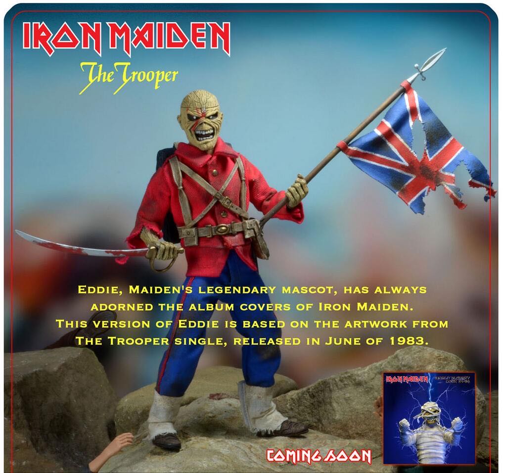 Iron Maiden The Trooper - NECA Iron Maiden (Iron Maiden) action figure collectible - Main Image 3