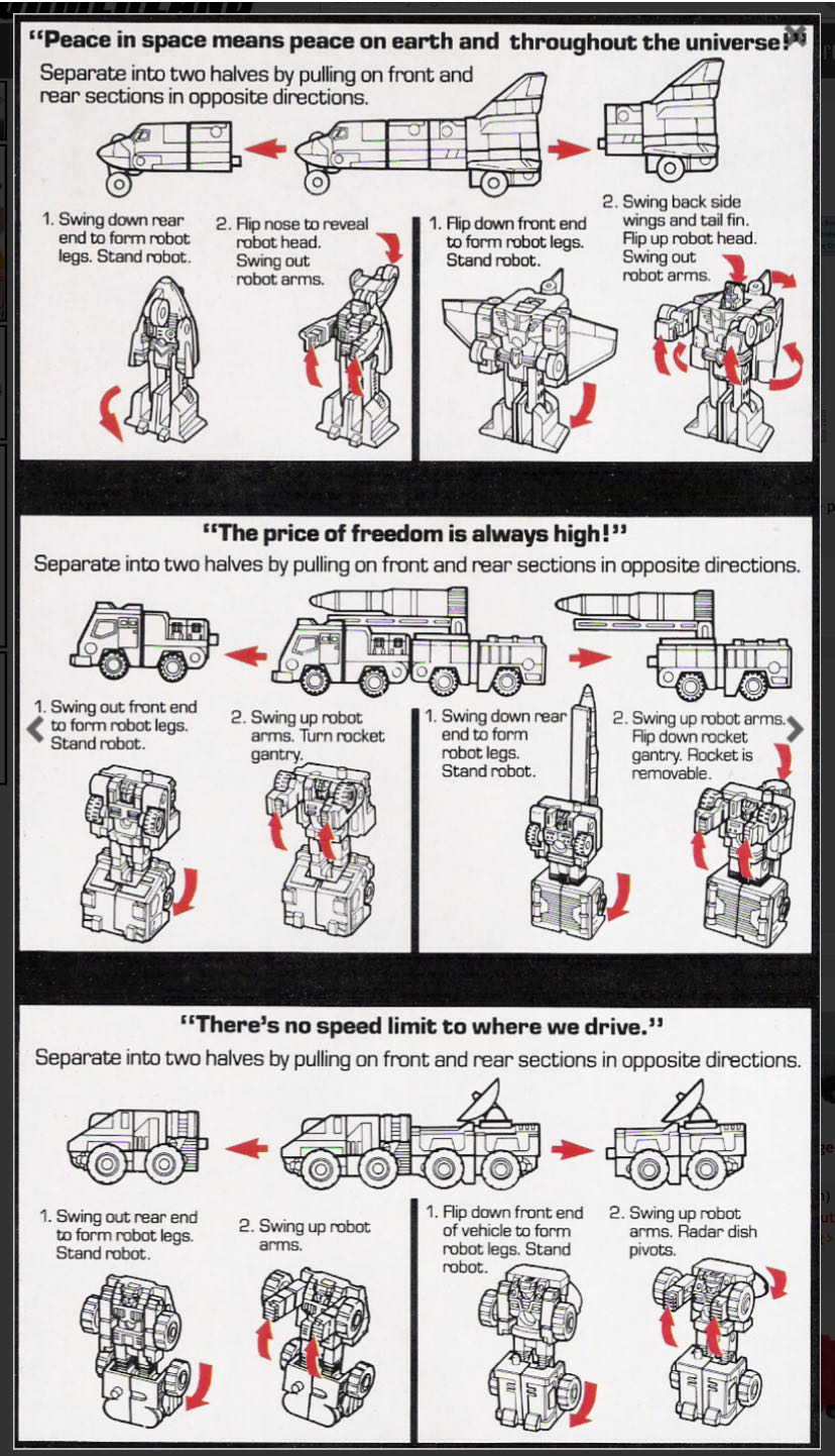 Astro Squad - Hasbro (Transformers G1) action figure collectible - Main Image 3