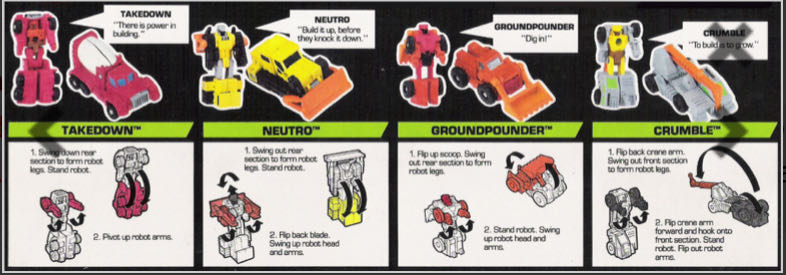 Construction Patrol - Hasbro (Transformers Generation 1) action figure collectible - Main Image 3
