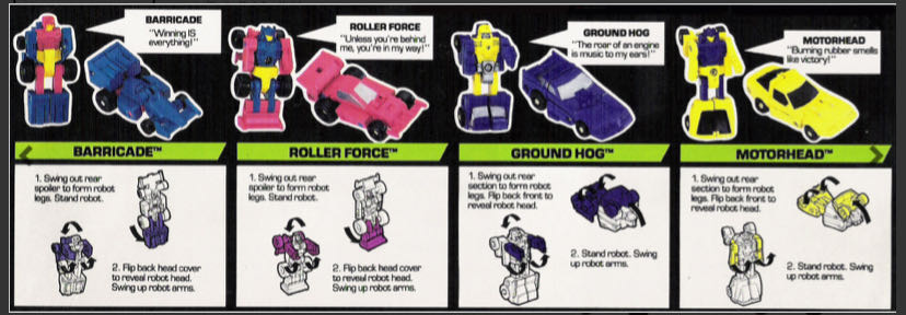 Race Track Patrol - Hasbro (Transformers Generation 1) action figure collectible - Main Image 3
