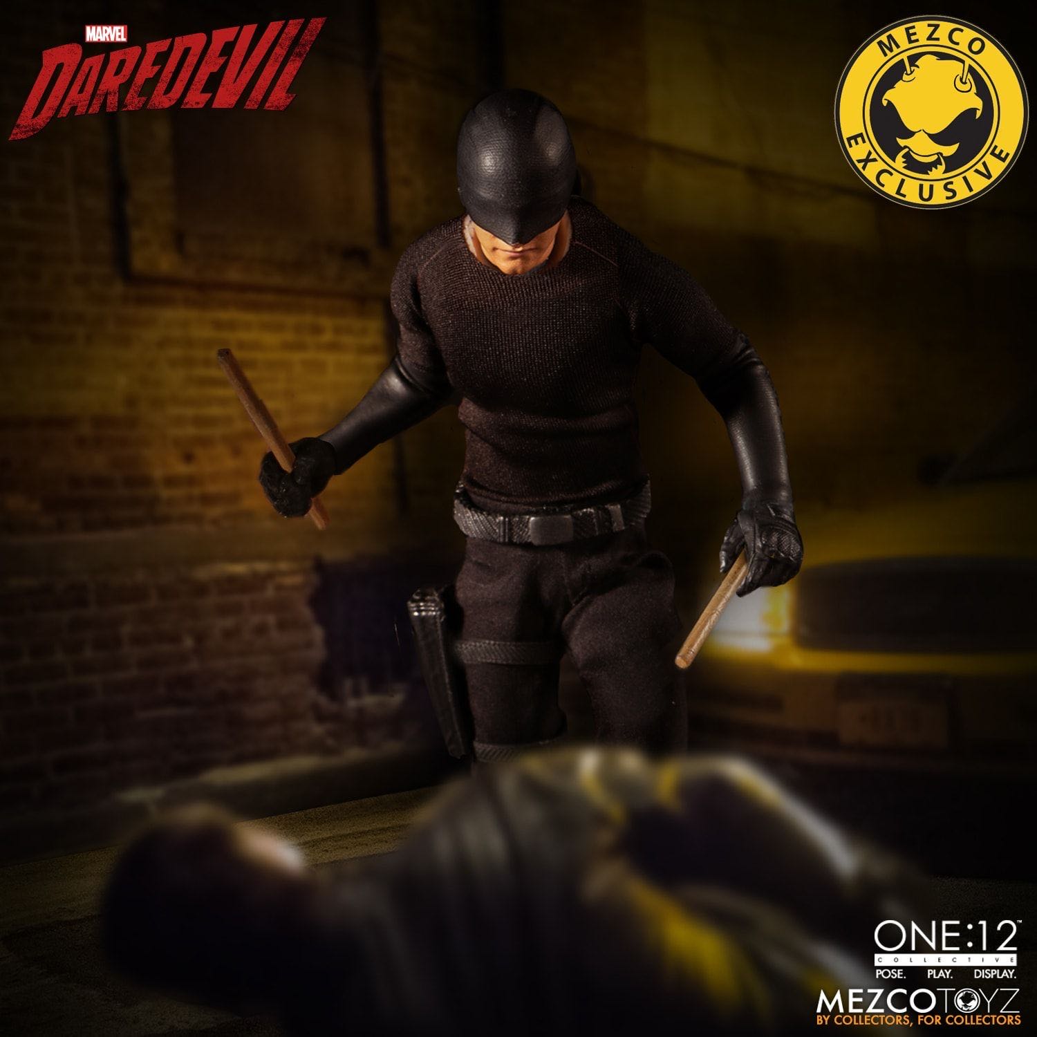 Mezco One:12 Collective Daredevil (Vigilante Edition) - Mezco Toys (Netflix Marvel’s Daredevil) action figure collectible [Barcode 696198766516] - Main Image 4