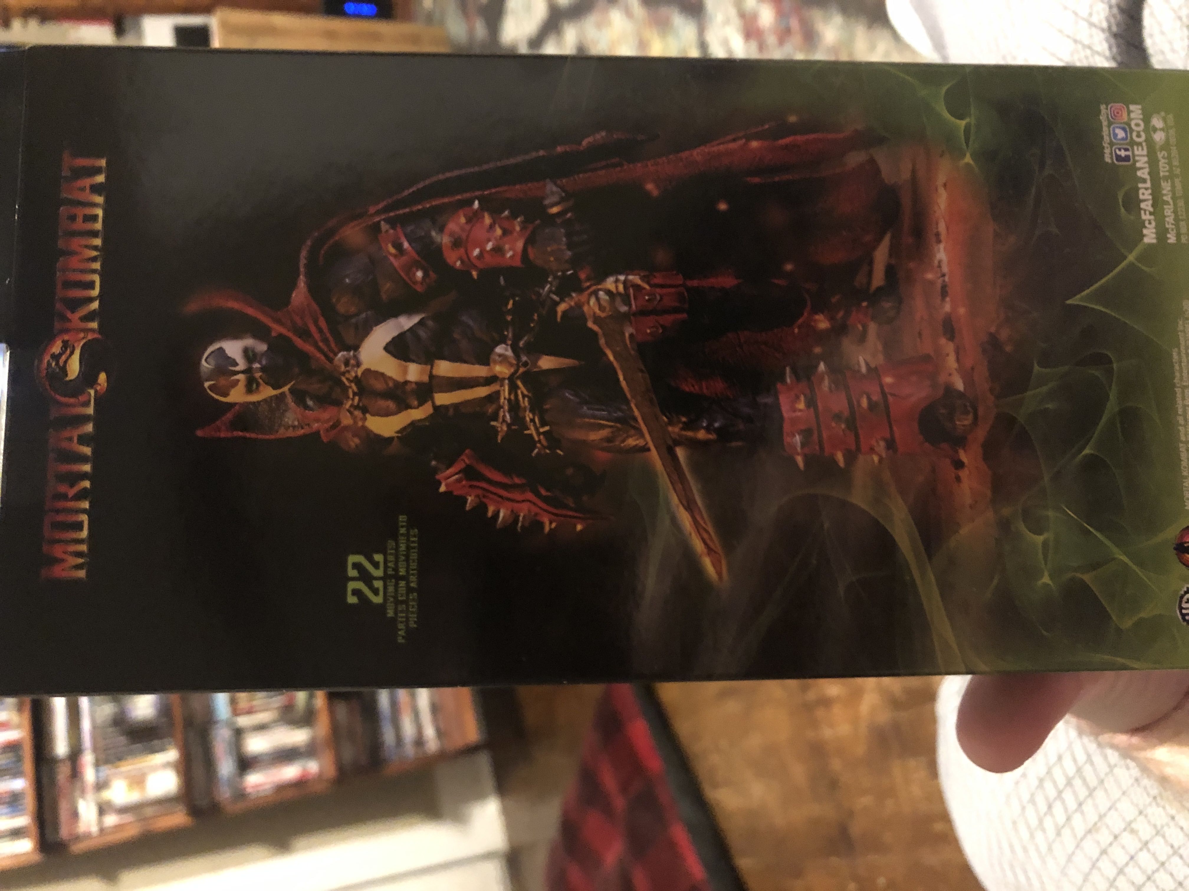 Mortal Kombat-Spawn Figure - McFarlane Toys (Mortal Kombat) action figure collectible [Barcode 787926110081] - Main Image 2