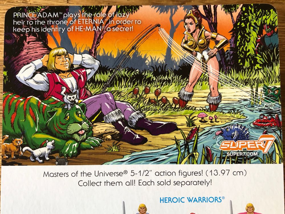 Motu: Prince Adam - Super7 (Masters Of The Universe) action figure collectible [Barcode 811169033132] - Main Image 3