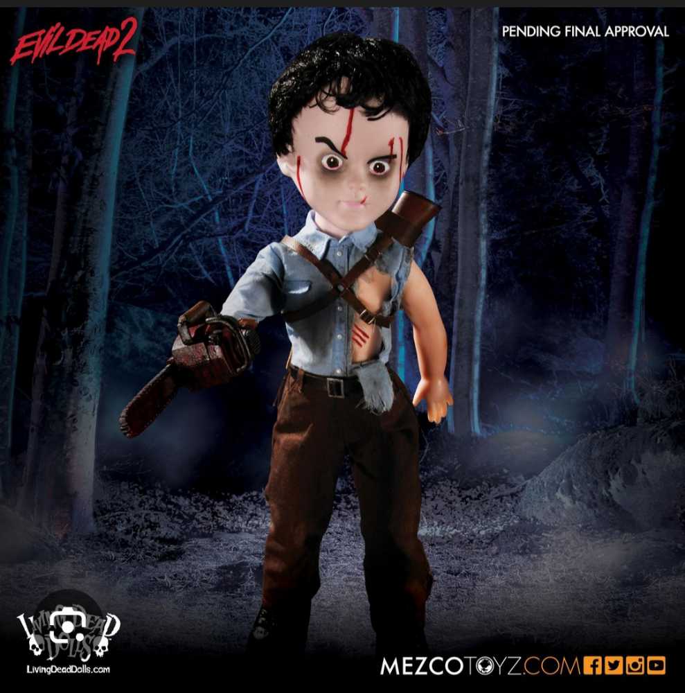 Evil Dead 2 Dead By Dawn (Ash) - Mezco Toyz (Evil Dead) action figure collectible [Barcode 696198947106] - Main Image 4