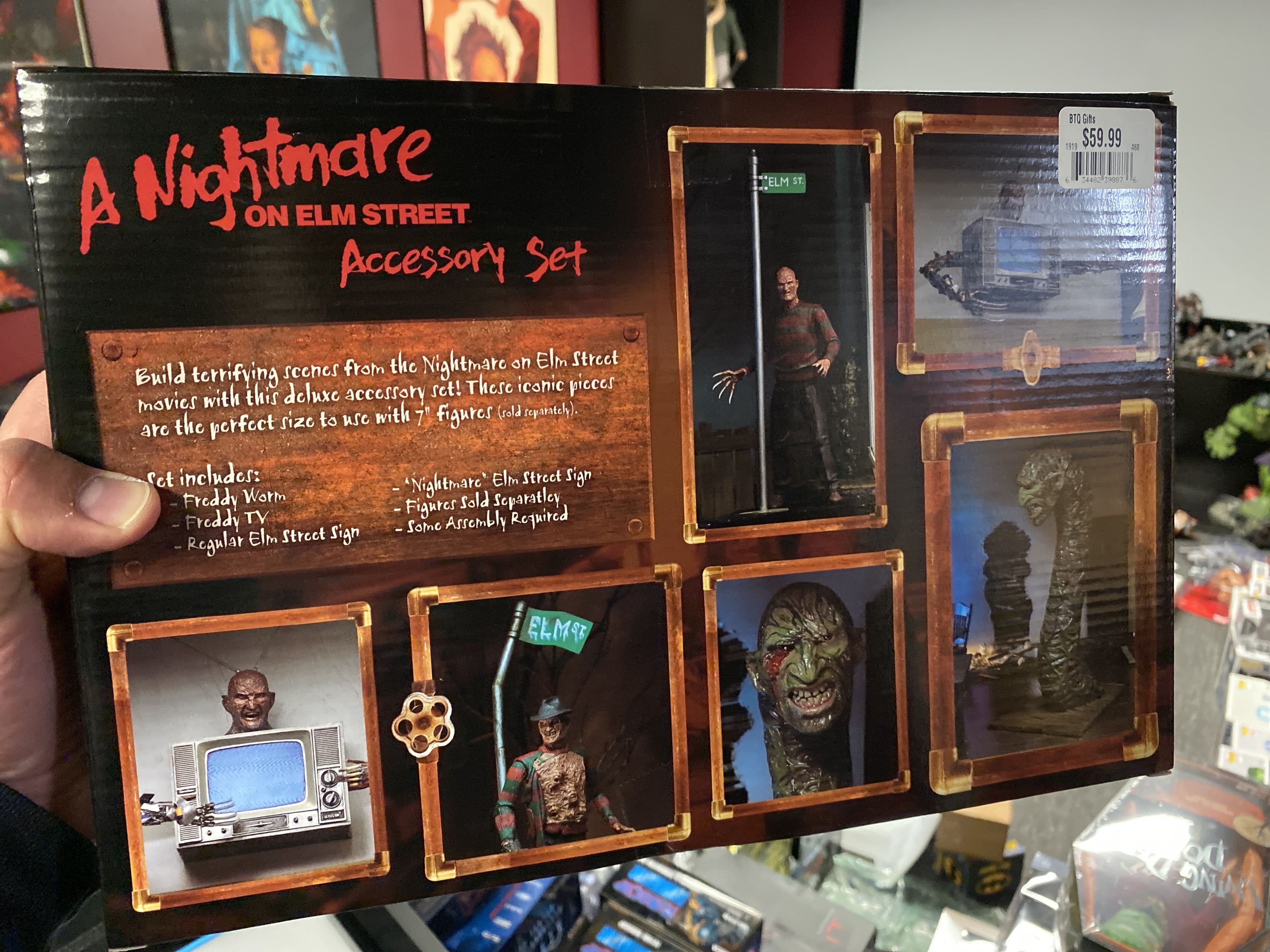 Neca: A Nightmare On Elm Street Accessory Set - Neca Reel Toys (A Nightmare On Elm Street) action figure collectible [Barcode 634482398876] - Main Image 2