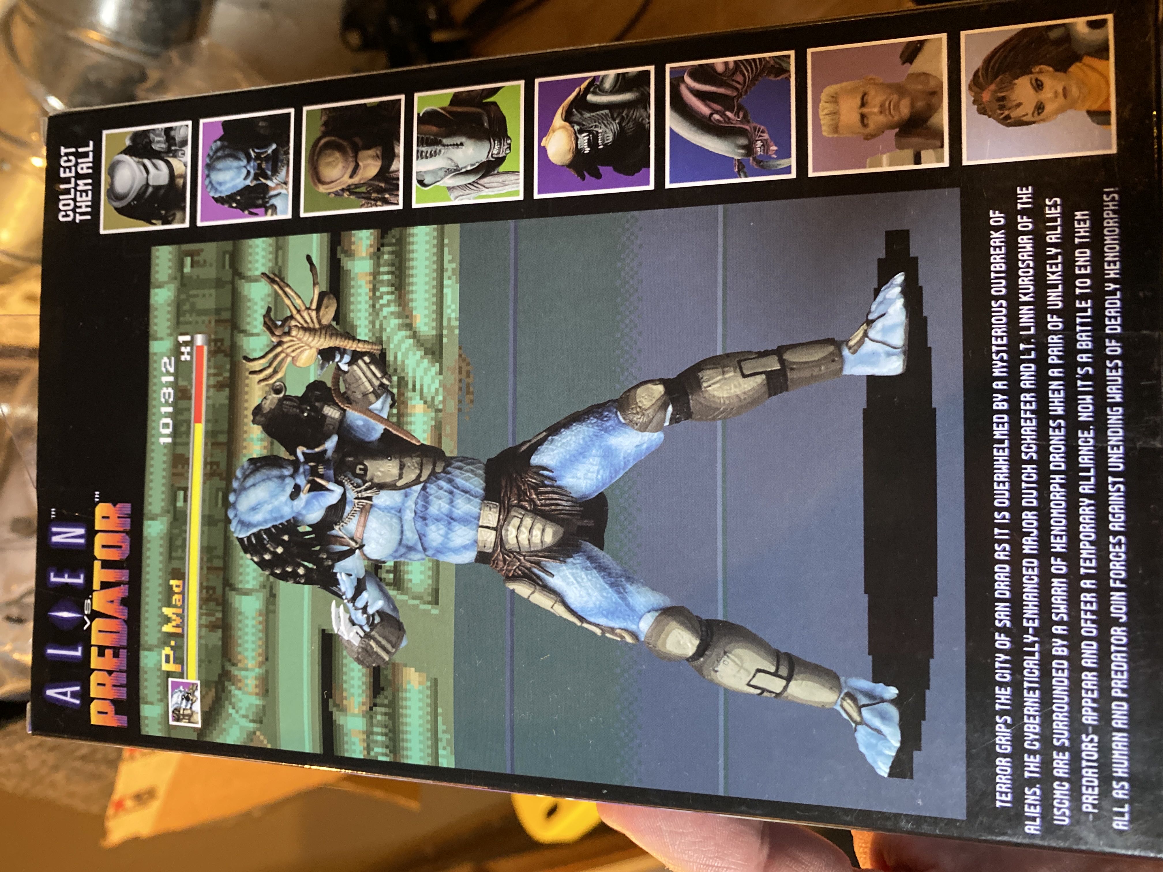Predator Arcade - Mad Predator - Neca/Reel Toys (Aliens VS Predator) action figure collectible [Barcode 634482516874] - Main Image 2