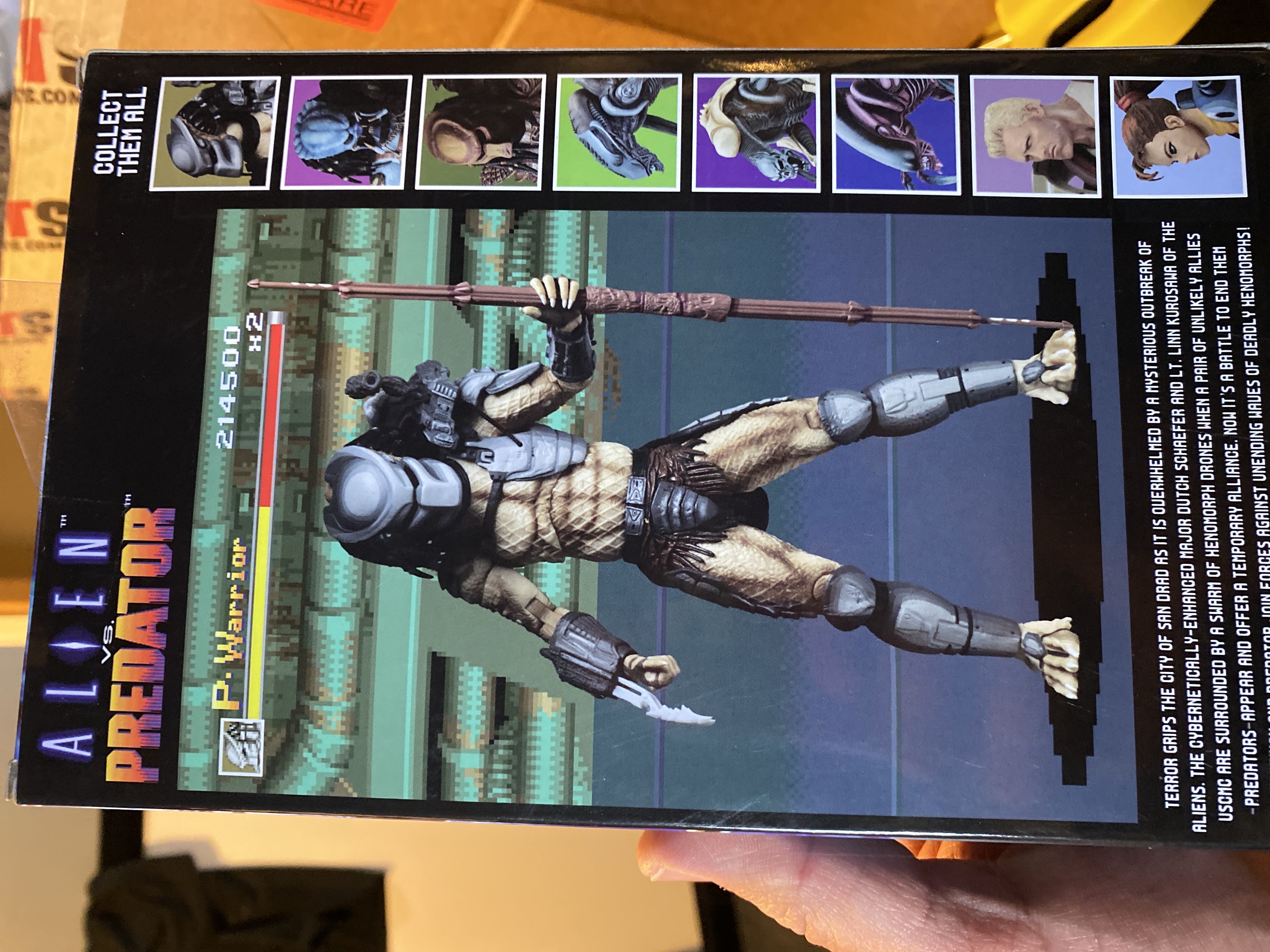 Predator Arcade  Warrior Predator - Neca/Reel Toys (Aliens VS Predator) action figure collectible [Barcode 634482516881] - Main Image 2