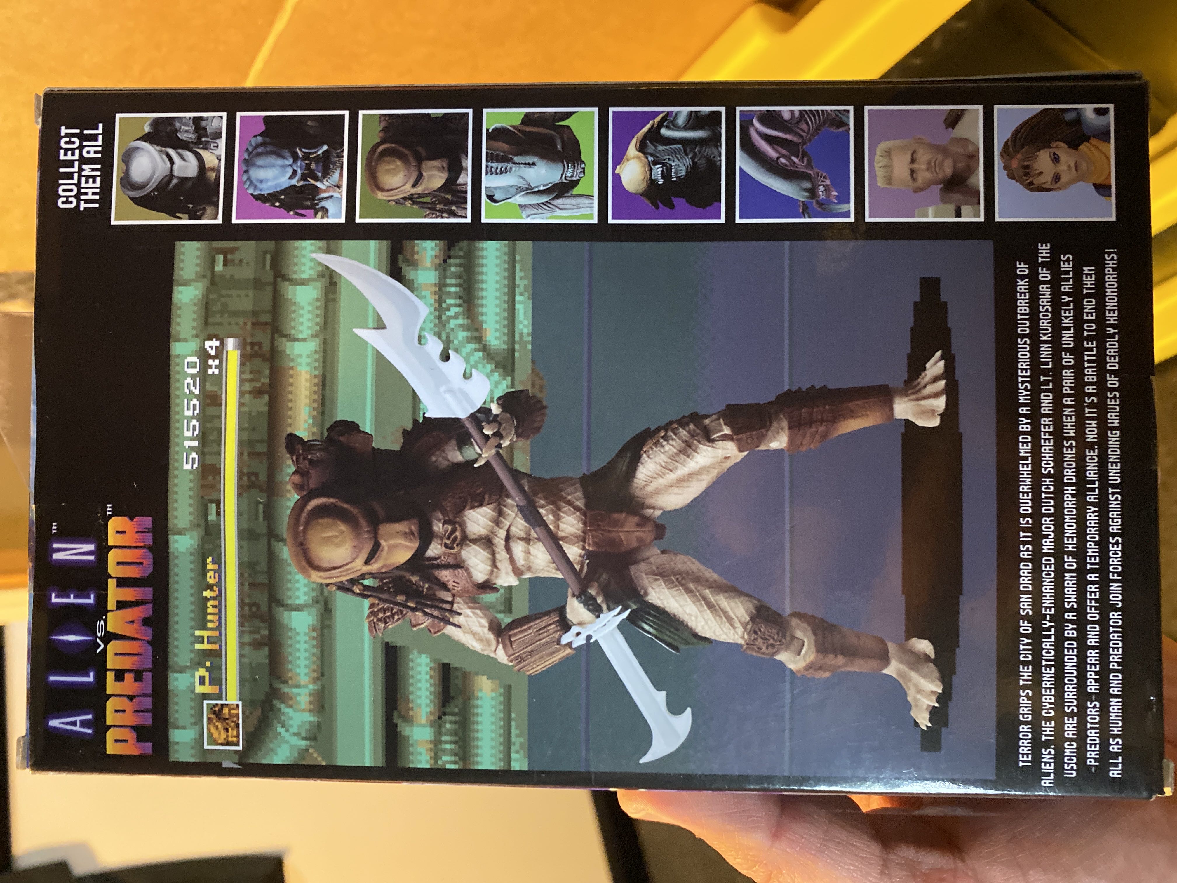 Alien Vs Predator Arcade - Hunter Predator - Neca/Reel Toys (Aliens VS Predator) action figure collectible [Barcode 634482516898] - Main Image 2