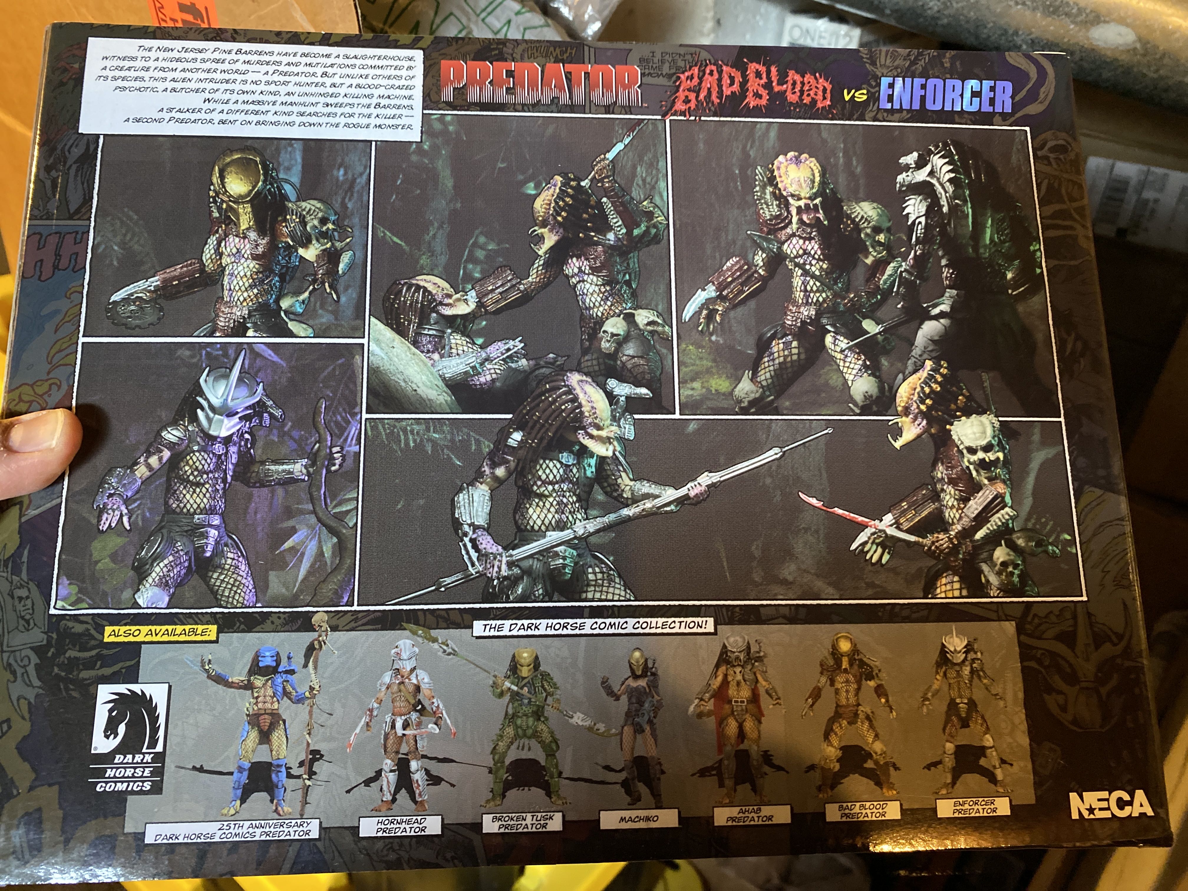Predator - Bad Blood VS Enforcer - Neca/Reel Toys (Predator: Bad Blood) action figure collectible [Barcode 634482515709] - Main Image 2