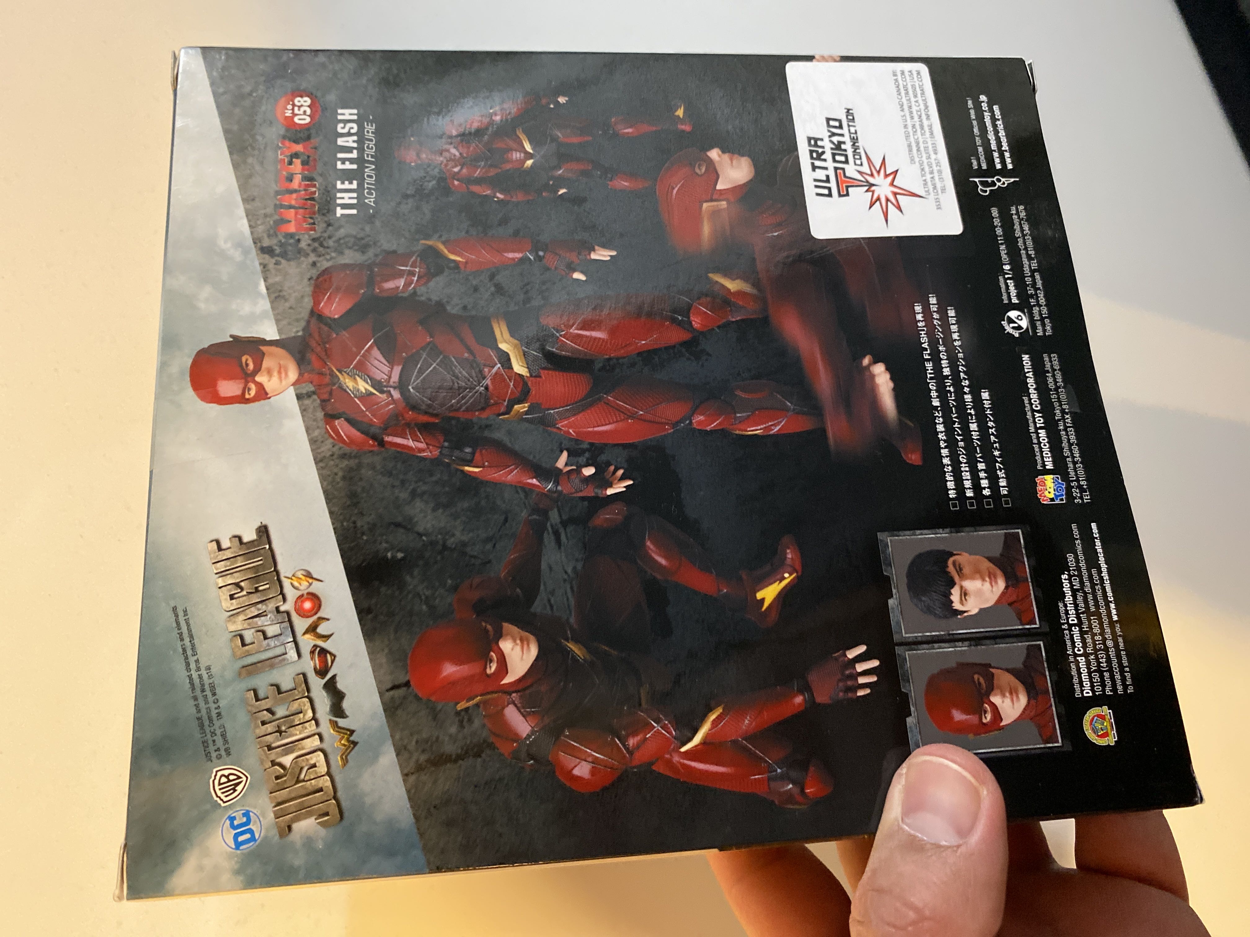 MAFEX No.58 Justice League The Flash - MEDICOM TOY (DC Comics) action figure collectible [Barcode 4530956470580] - Main Image 2