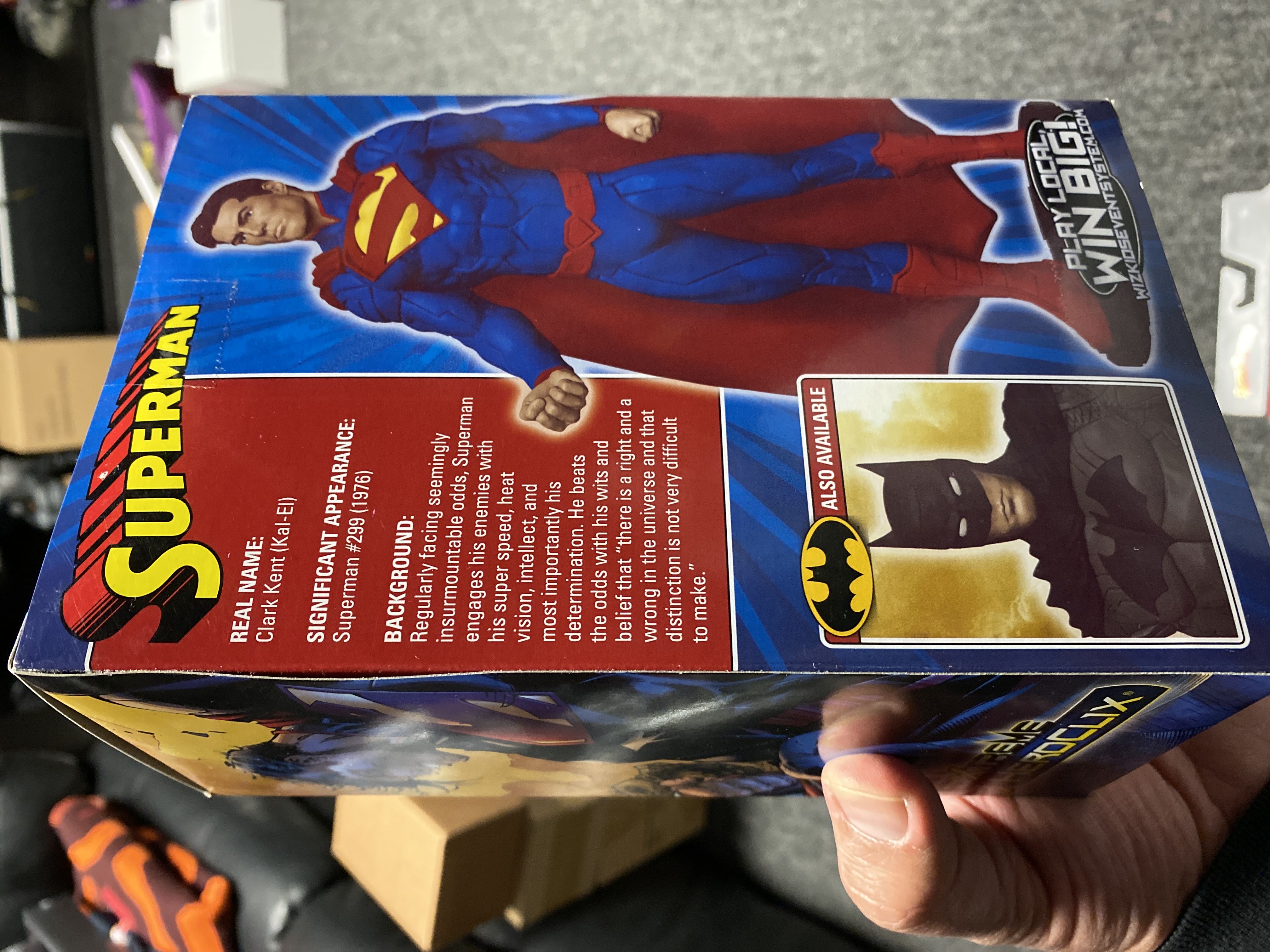 Extreme HeroClix: Superman - DC Comics action figure collectible [Barcode 634482723623] - Main Image 2