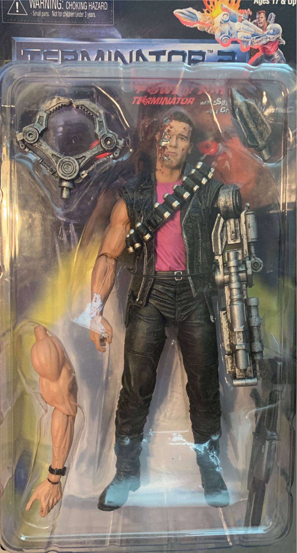 T-800 (Power Arm) - NECA, Inc. (Terminator 2: Future War) action figure collectible [Barcode 634482519219] - Main Image 2