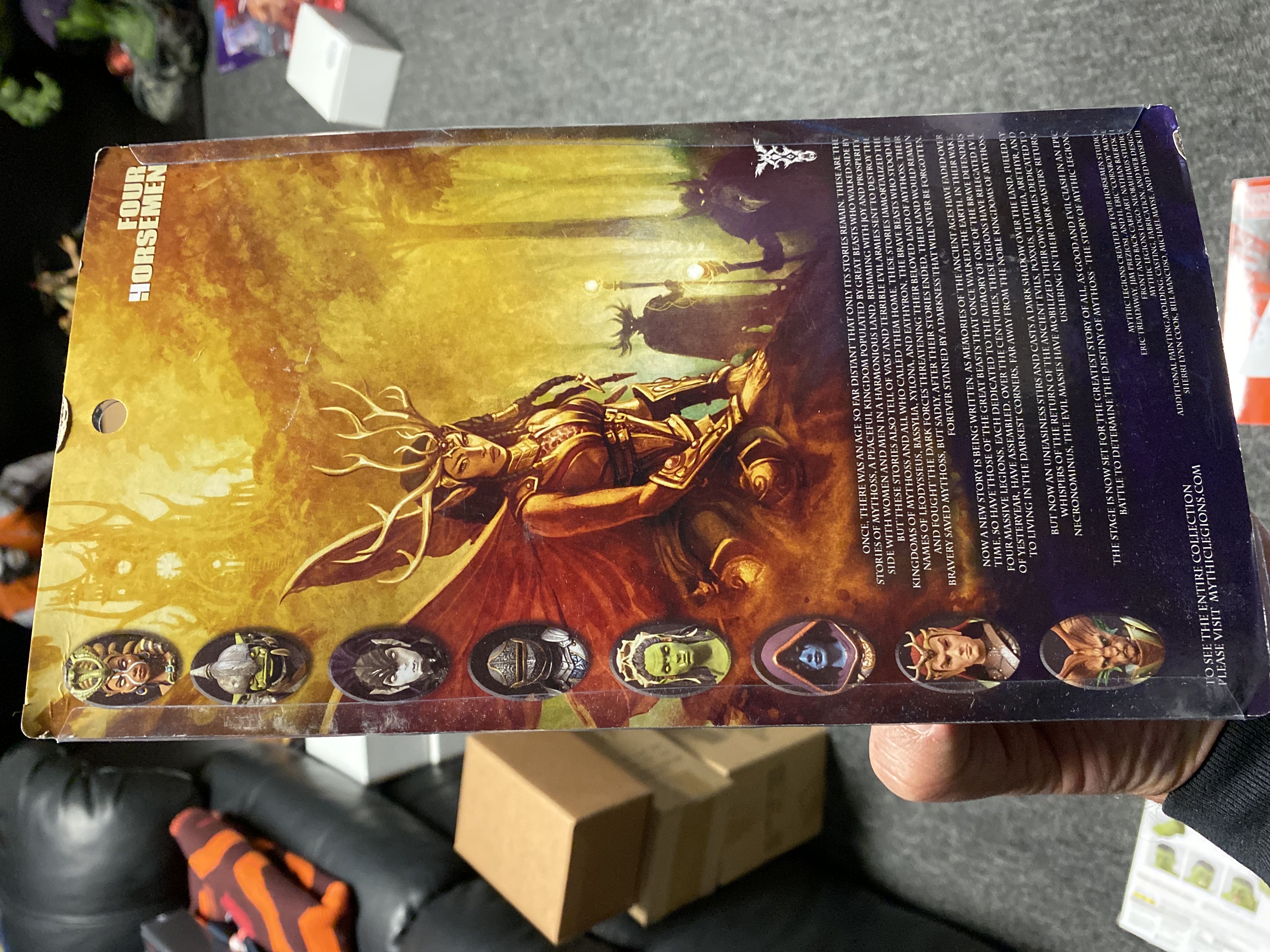 4Horsemen Mythic Legion Cowarros - 4Horsemen action figure collectible - Main Image 2