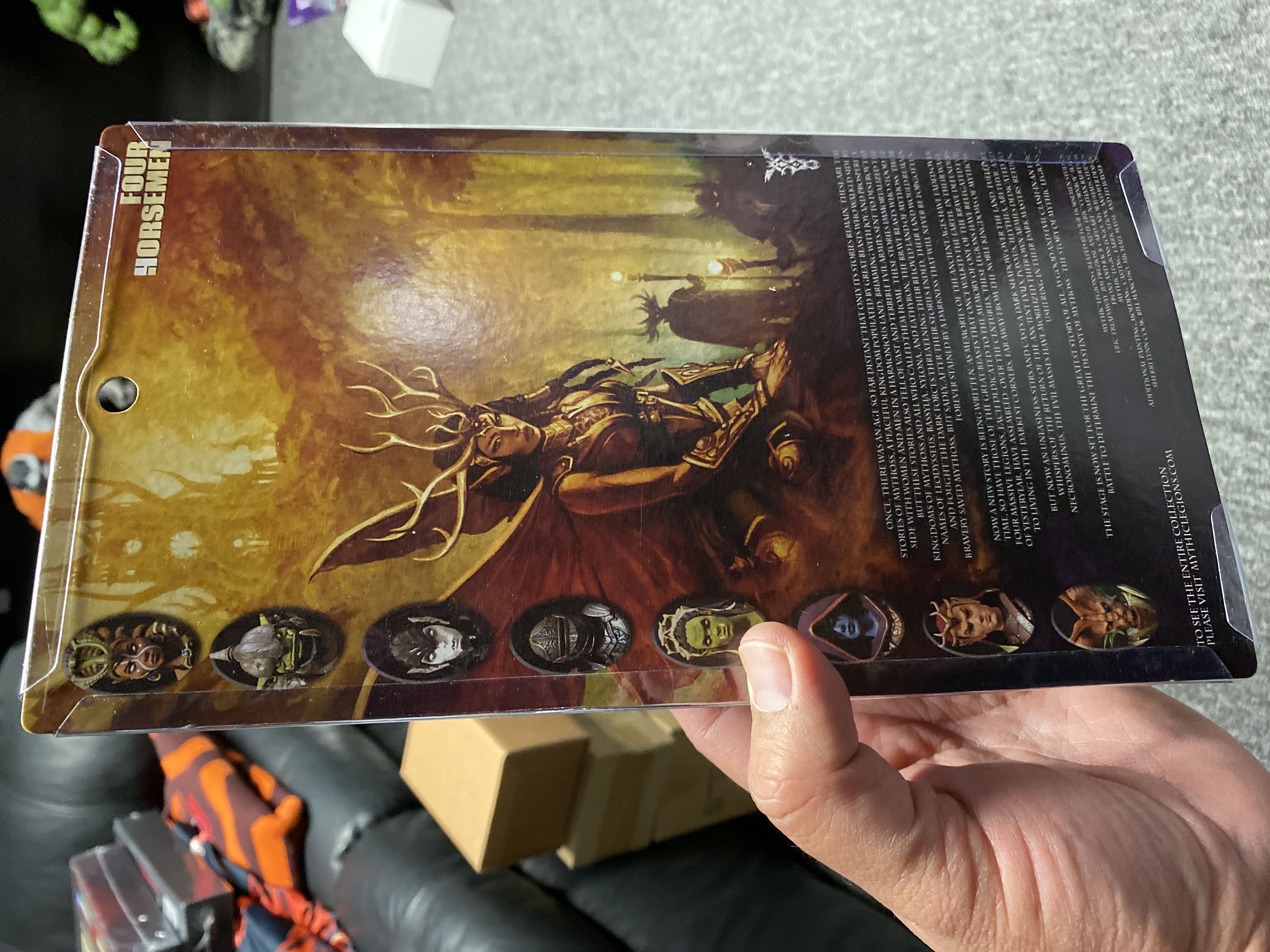 Mythic Legion Kronnaw - Four Horsemen Studios action figure collectible - Main Image 2