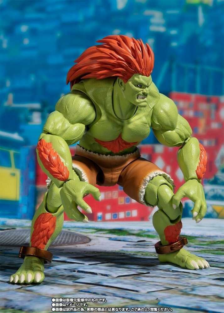 Street Fighter V: Blanka #9 - Bandai (S.H. Figuarts) action figure collectible [Barcode 4573102553003] - Main Image 3