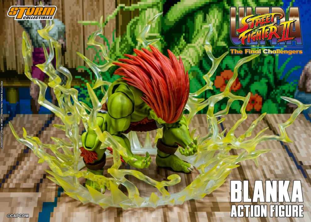 Street Fighter V: Blanka #9 - Bandai (S.H. Figuarts) action figure collectible [Barcode 4573102553003] - Main Image 4