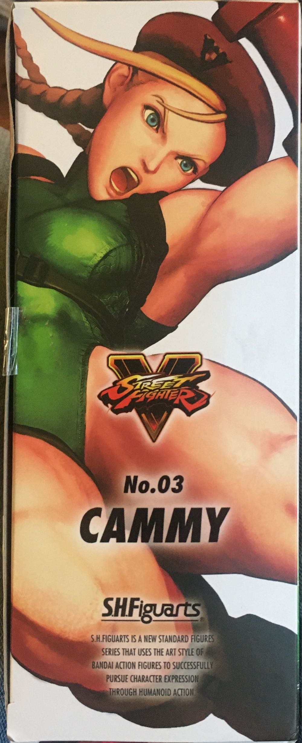 Bandai Namco Street Fighter 5 S.H. Figuarts Cammy (SSF5) - Bandai action figure collectible [Barcode 4549660158288] - Main Image 3