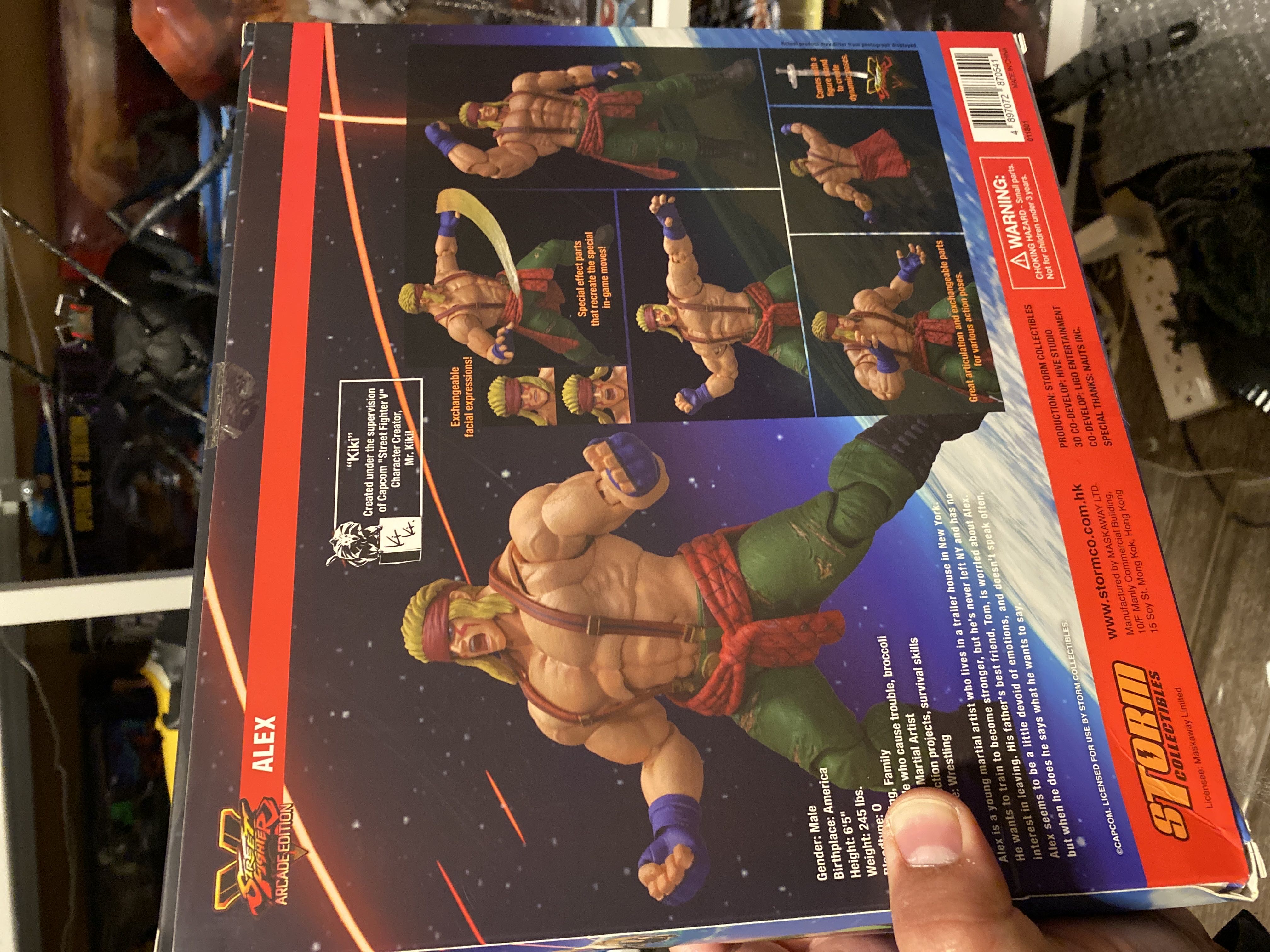 Storm Collectibles Street Fighter V Alex - Storm Collectibles (Street Fighter) action figure collectible [Barcode 4897072870541] - Main Image 2
